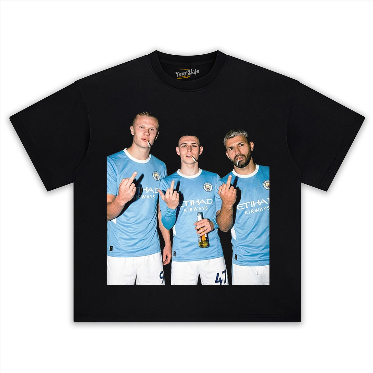 HAALAND & FODEN & AGÜERO MCI SOCCER V2 TANK TOP & TEE & LONG SLEEVE & LAYERED LS & HOODIE