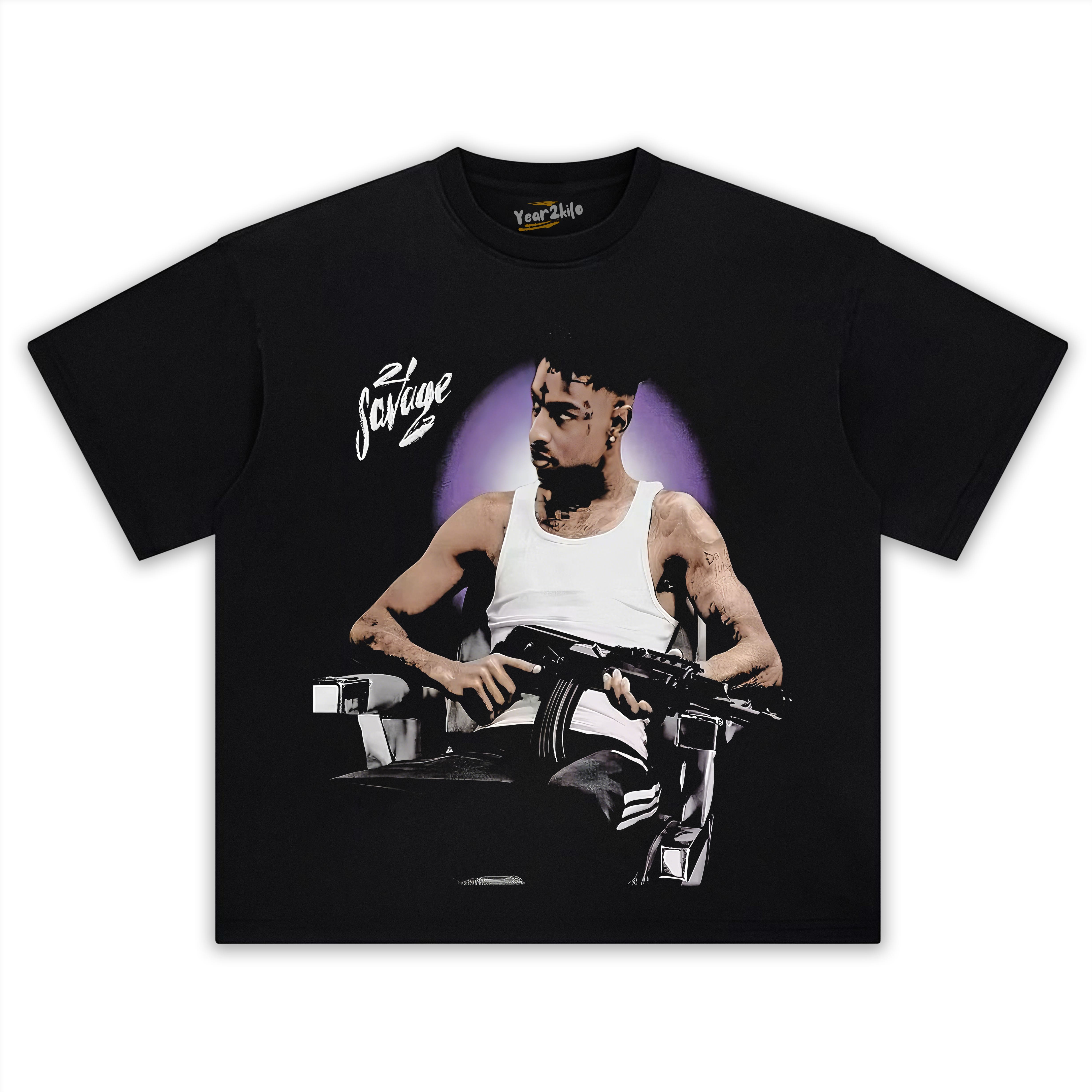 21 SAVAGE V2 TANK TOP & TEE & LONG SLEEVE & LAYERED LS & HOODIE