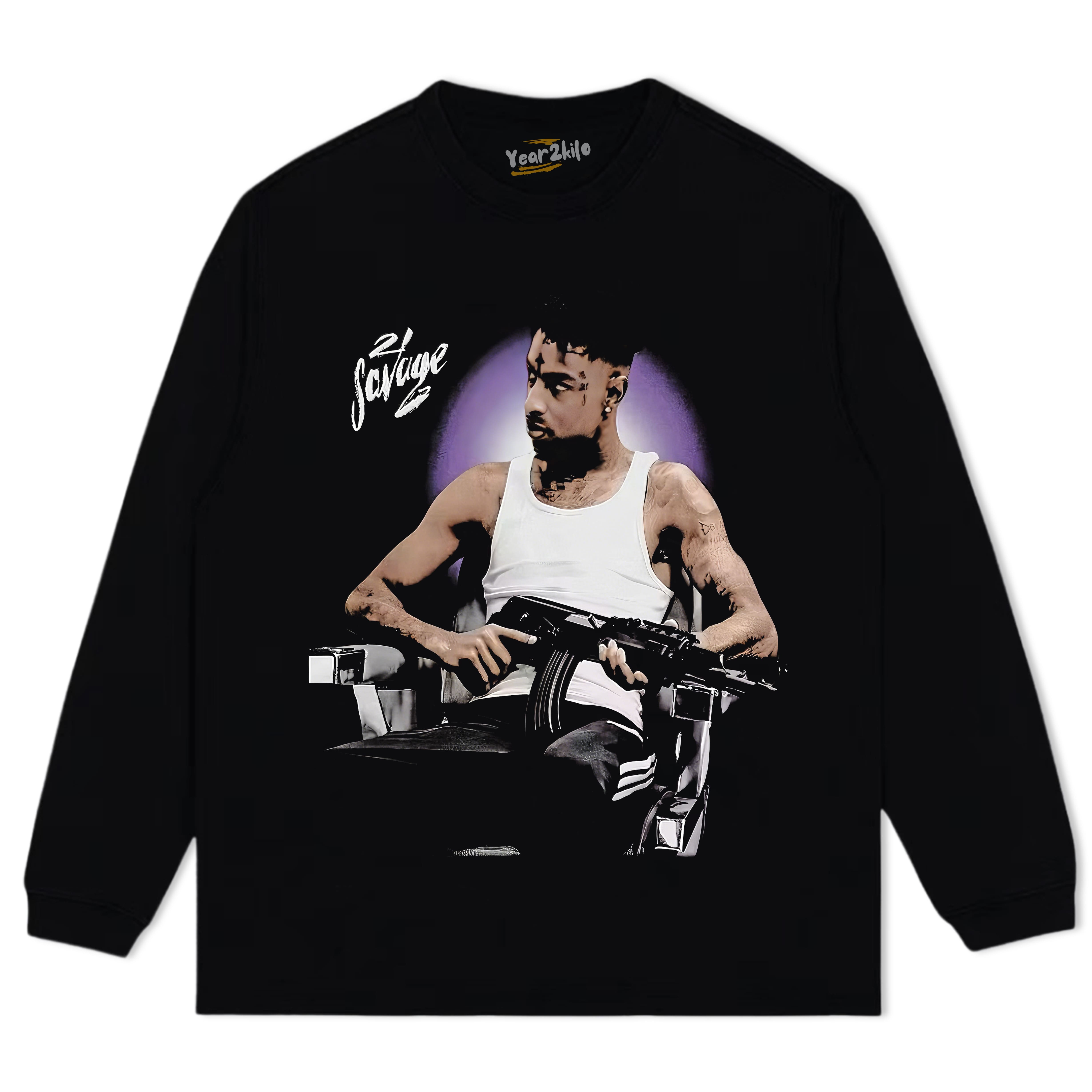 21 SAVAGE V2 TANK TOP & TEE & LONG SLEEVE & LAYERED LS & HOODIE