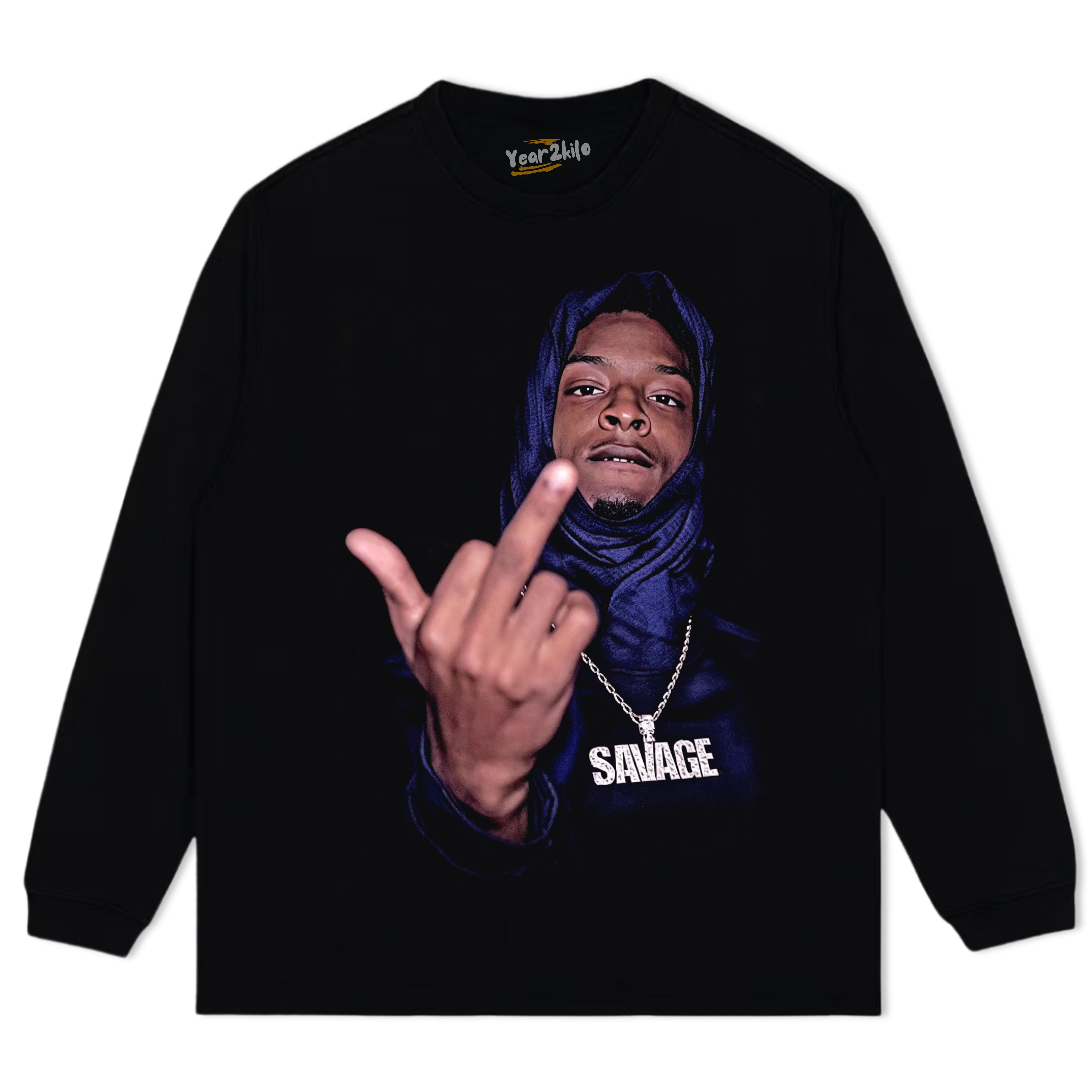 21 SAVAGE V3 TANK TOP & TEE & LONG SLEEVE & LAYERED LS & HOODIE