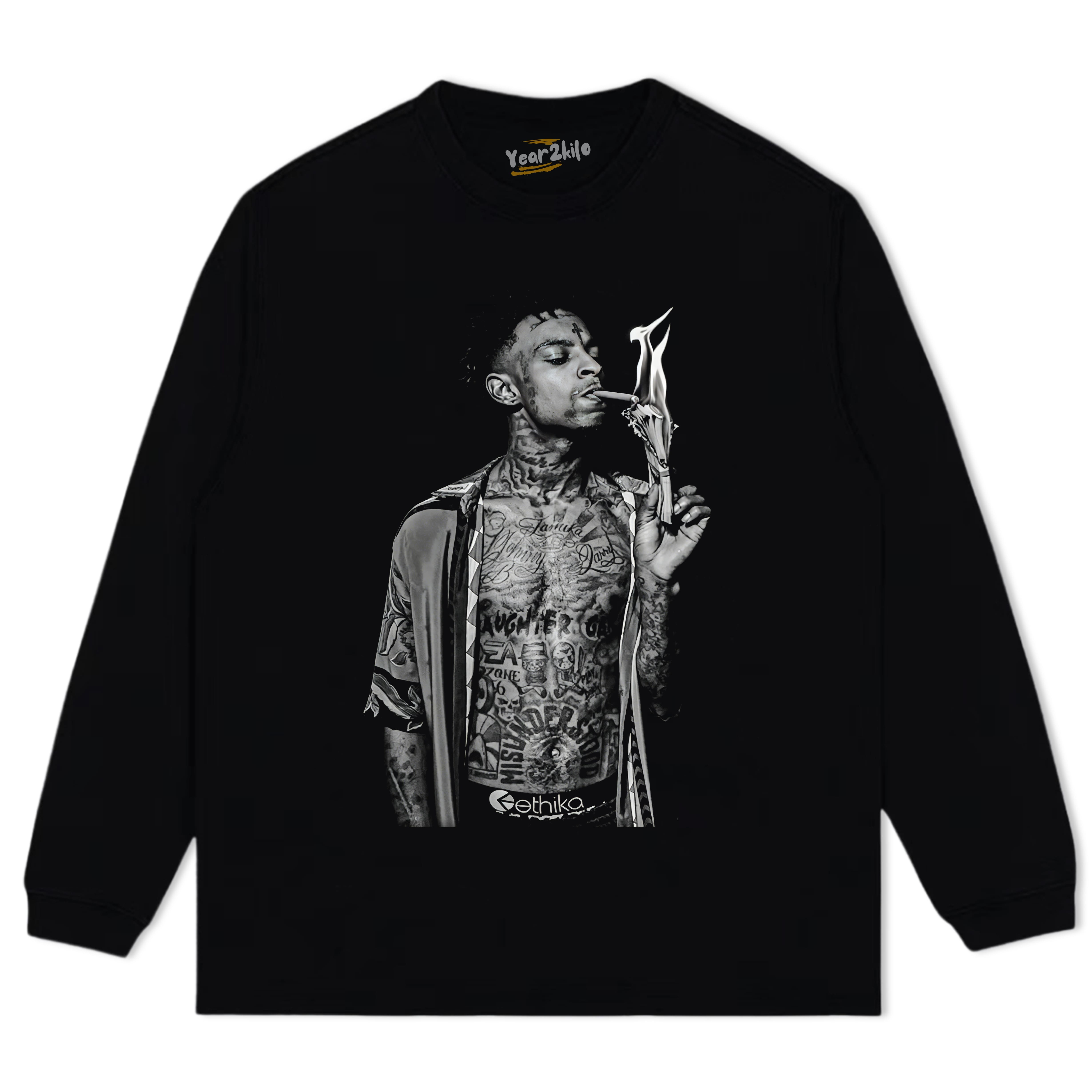 21 SAVAGE V6 TANK TOP & TEE & LONG SLEEVE & LAYERED LS & HOODIE
