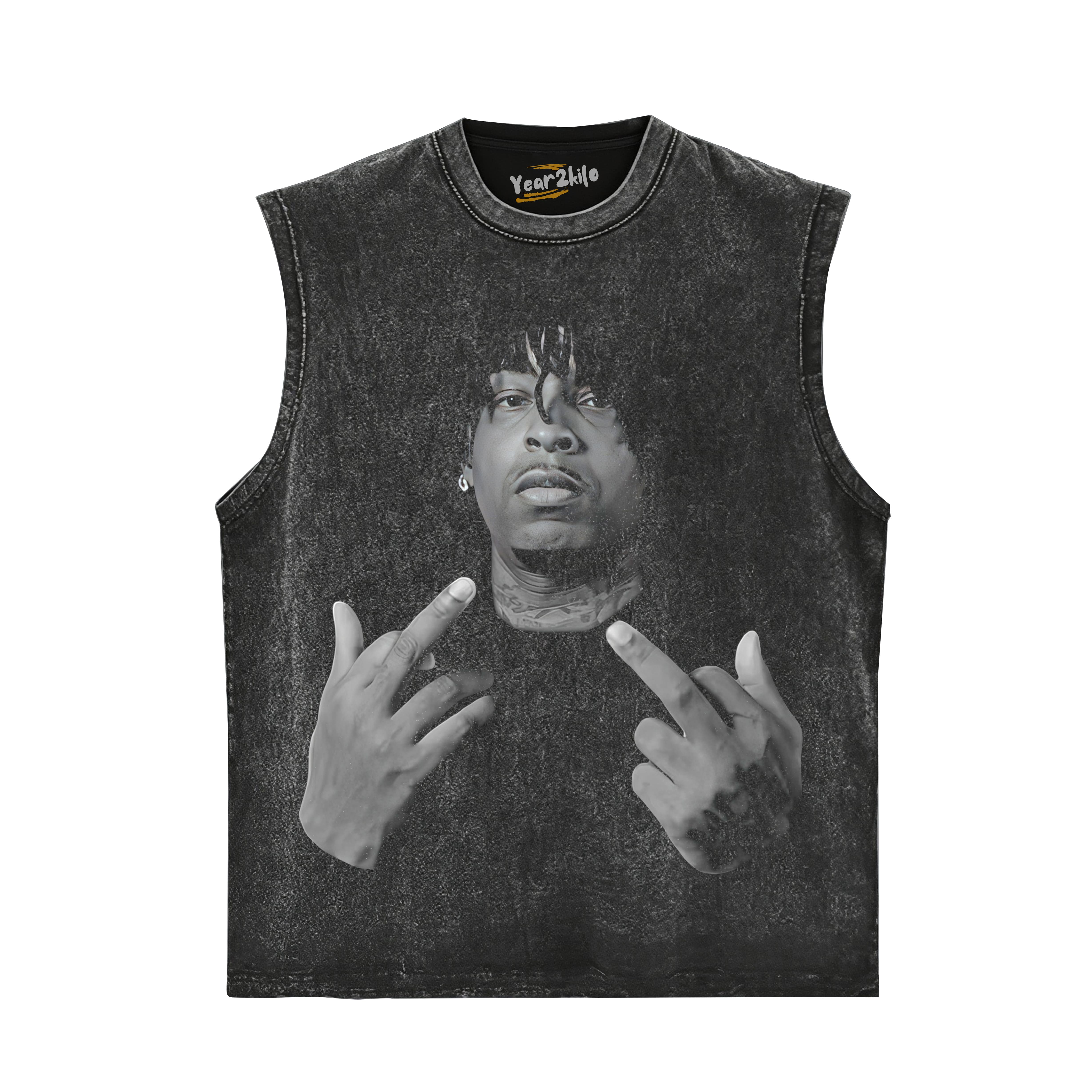 21 SAVAGE V8 TANK TOP & TEE & LONG SLEEVE & LAYERED LS & HOODIE