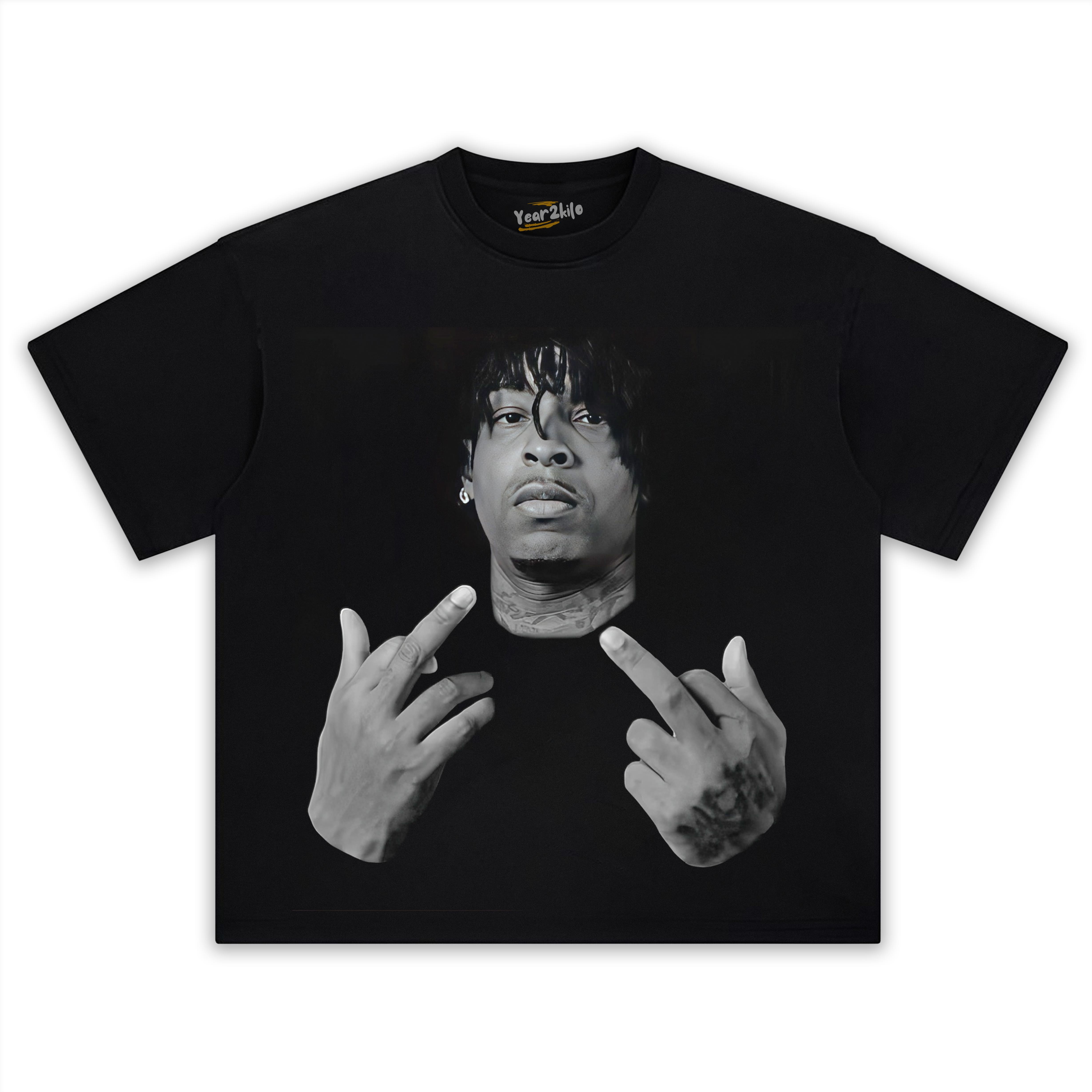 21 SAVAGE V8 TANK TOP & TEE & LONG SLEEVE & LAYERED LS & HOODIE