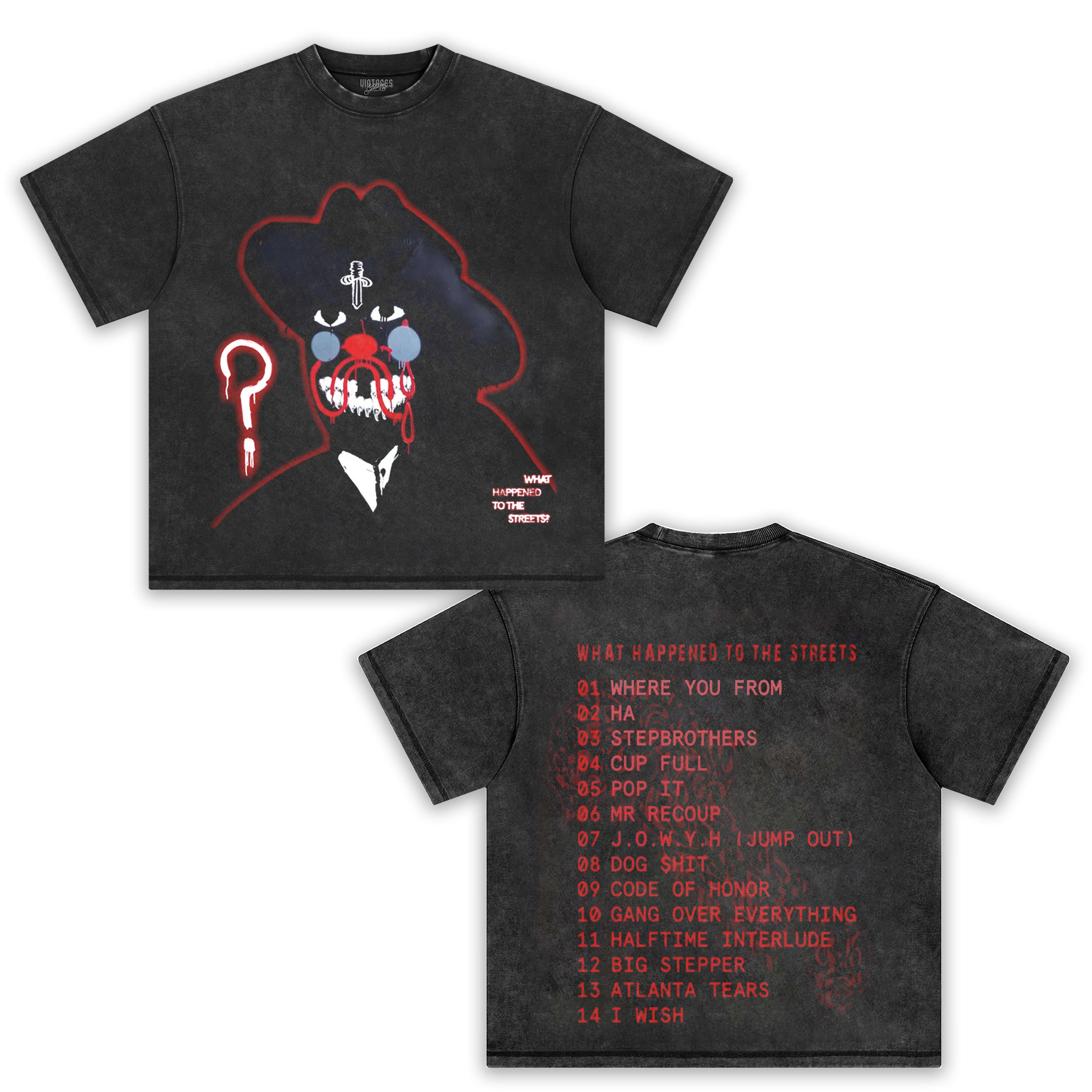 21 SAVAGE & WHAT HAPPENED TO THE STREETS 2.0 TEE