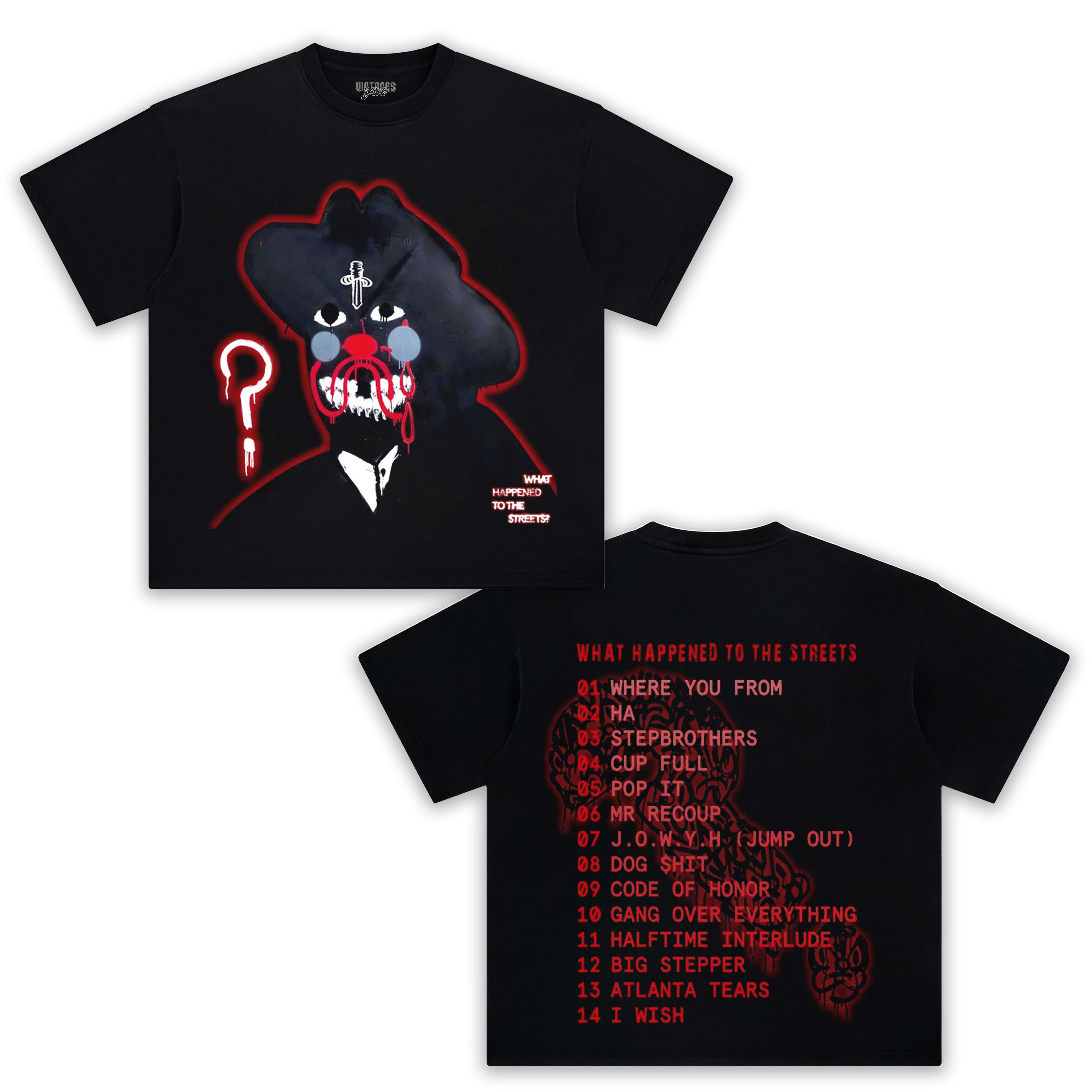 21 SAVAGE & WHAT HAPPENED TO THE STREETS 2.0 TEE