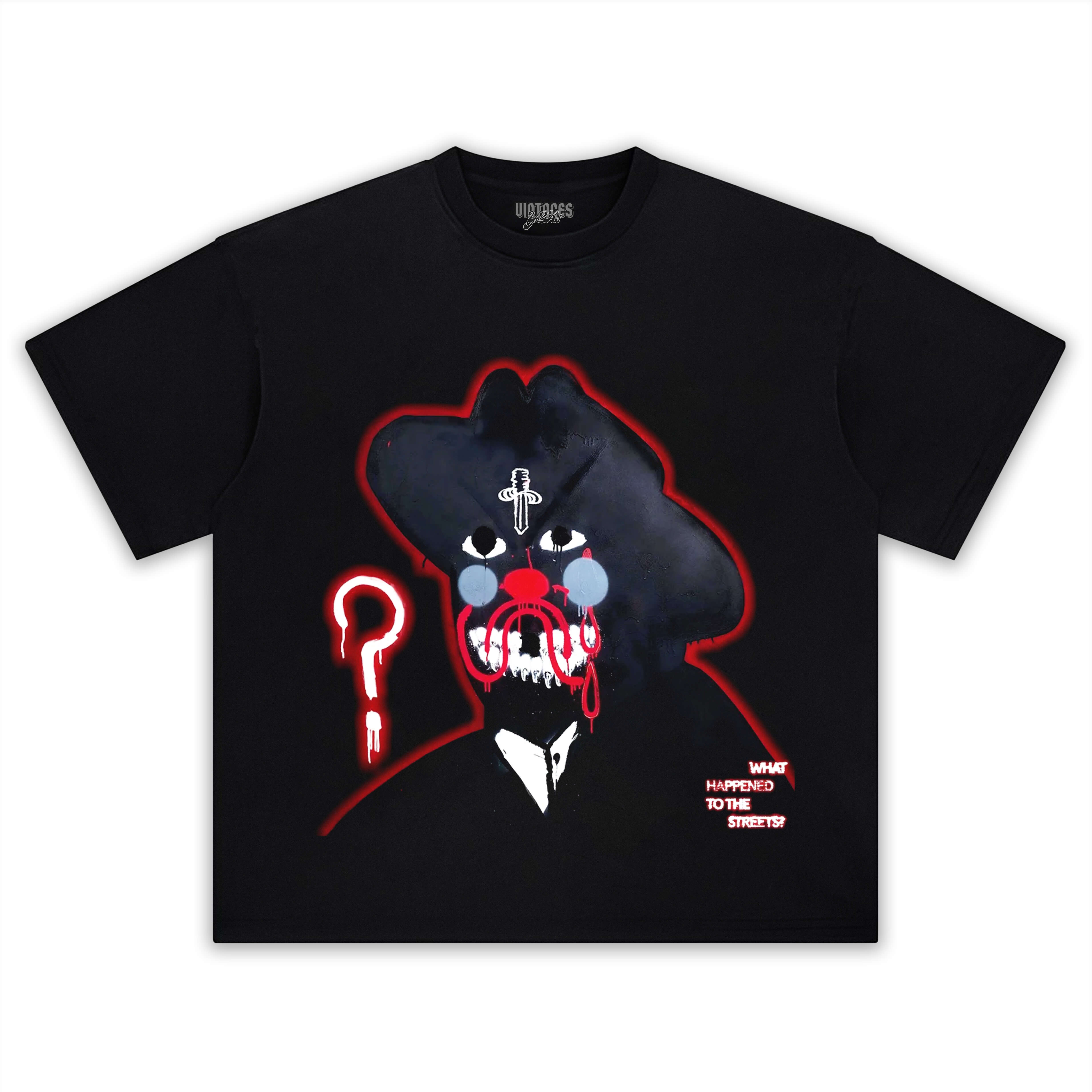 21 SAVAGE & WHAT HAPPENED TO THE STREETS TEE & LS & HOODIE