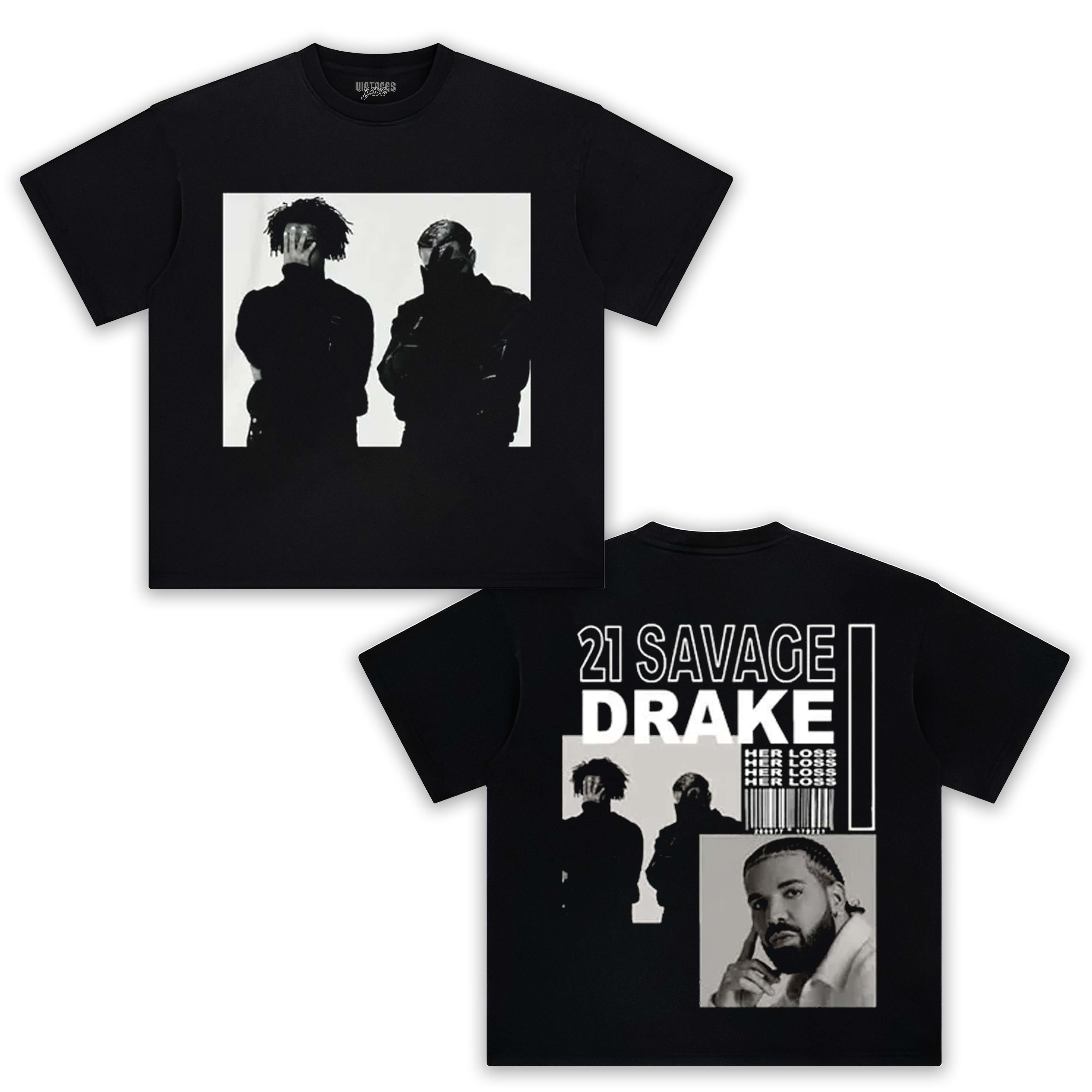 21 SAVAGE & DRAKE TEE 1.0