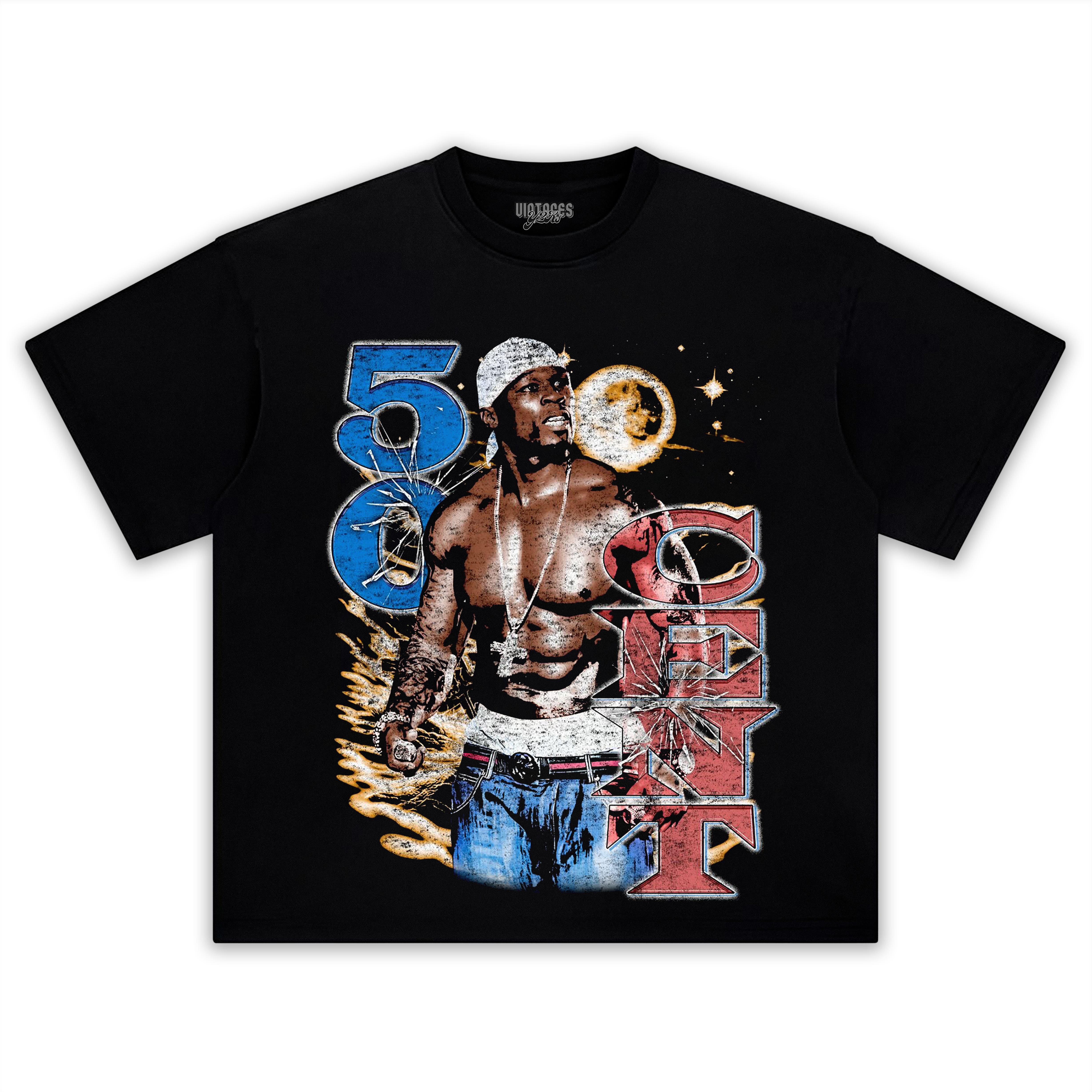 50 CENT-VINTAGE STYLE TEE & LS & HOODIE