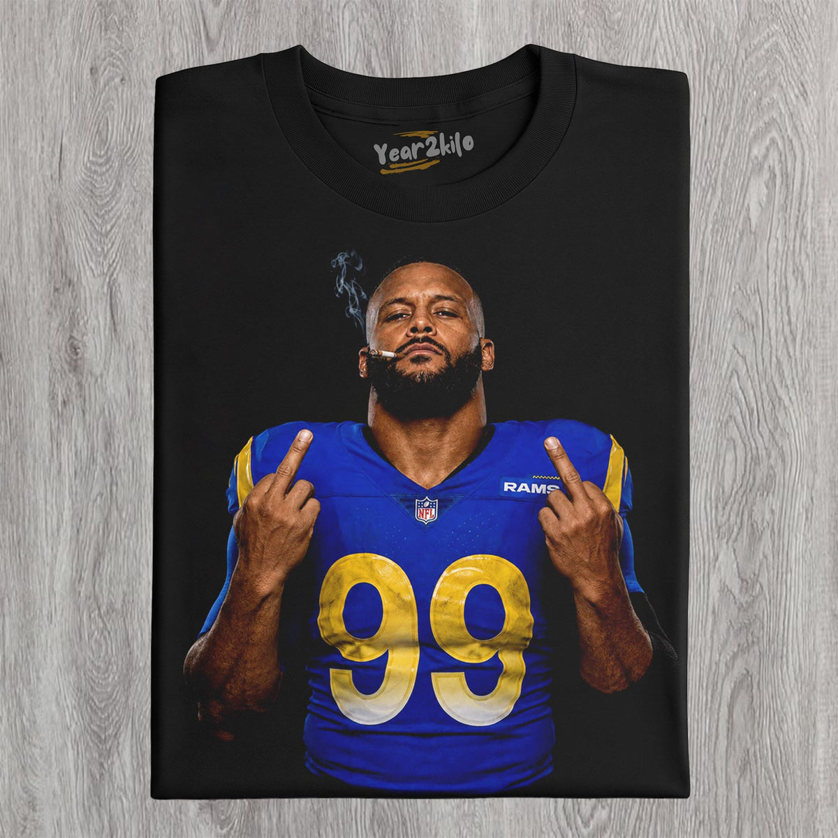 AARON DONALD - MIDDLE FINGER TANK TOP & TEE & LONG SLEEVE & LAYERED LS & HOODIE
