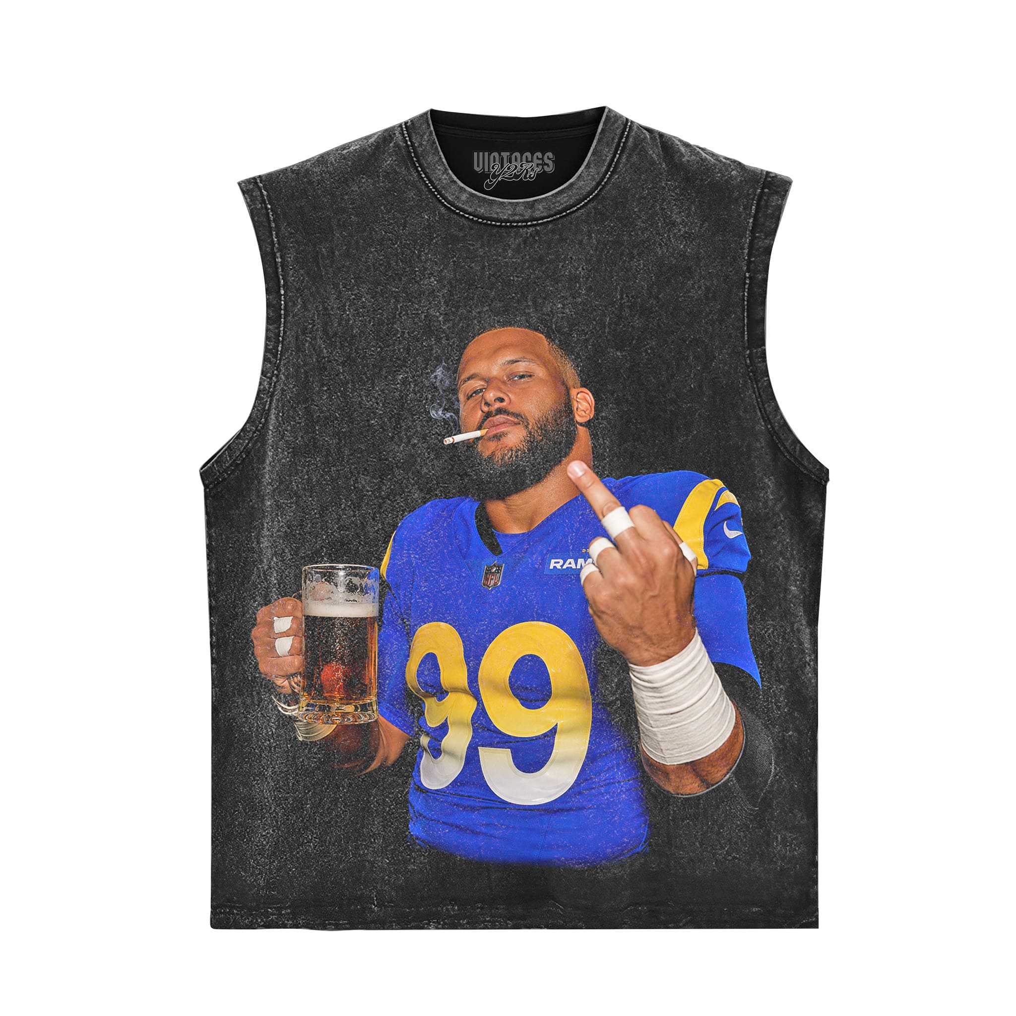 AARON DONALD - SOMKING TANK TOP & TEE & LONG SLEEVE & LAYERED LS & HOODIE