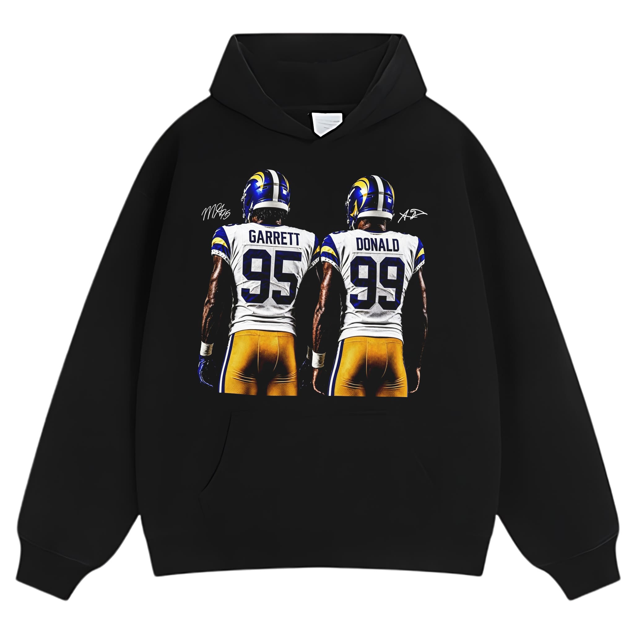 AARON DONALD &MYLES GARRETT V1 TANK TOP & TEE & LONG SLEEVE & LAYERED LS & HOODIE
