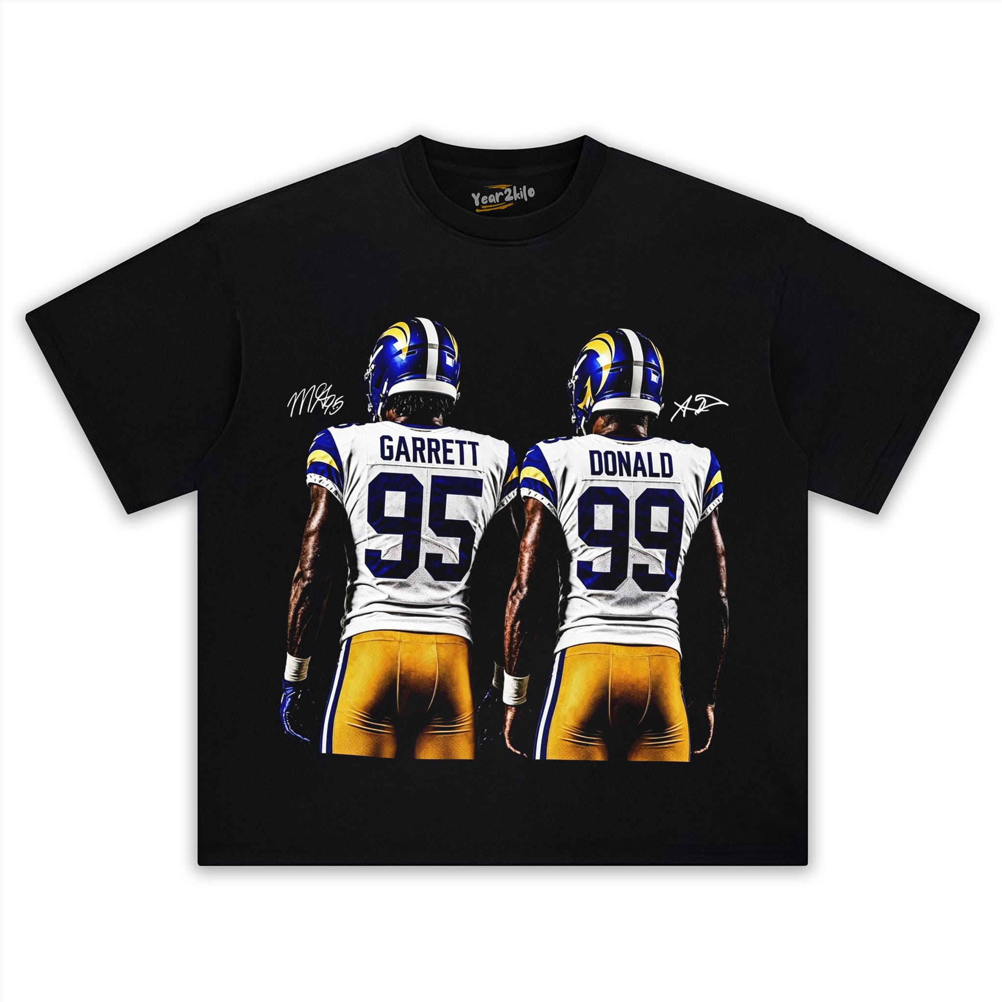 AARON DONALD &MYLES GARRETT V1 TANK TOP & TEE & LONG SLEEVE & LAYERED LS & HOODIE