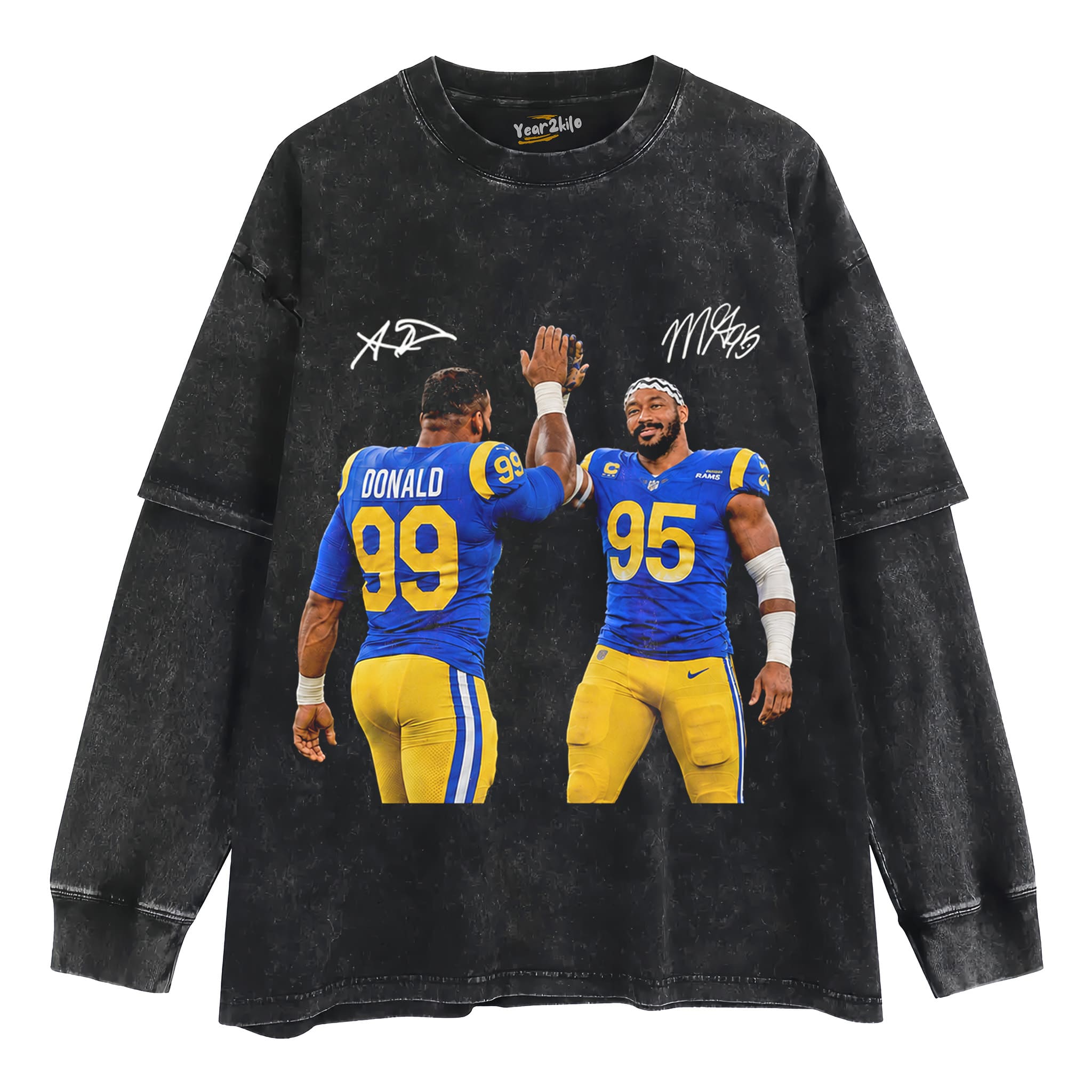 AARON DONALD &MYLES GARRETT V2 TANK TOP & TEE & LONG SLEEVE & LAYERED LS & HOODIE