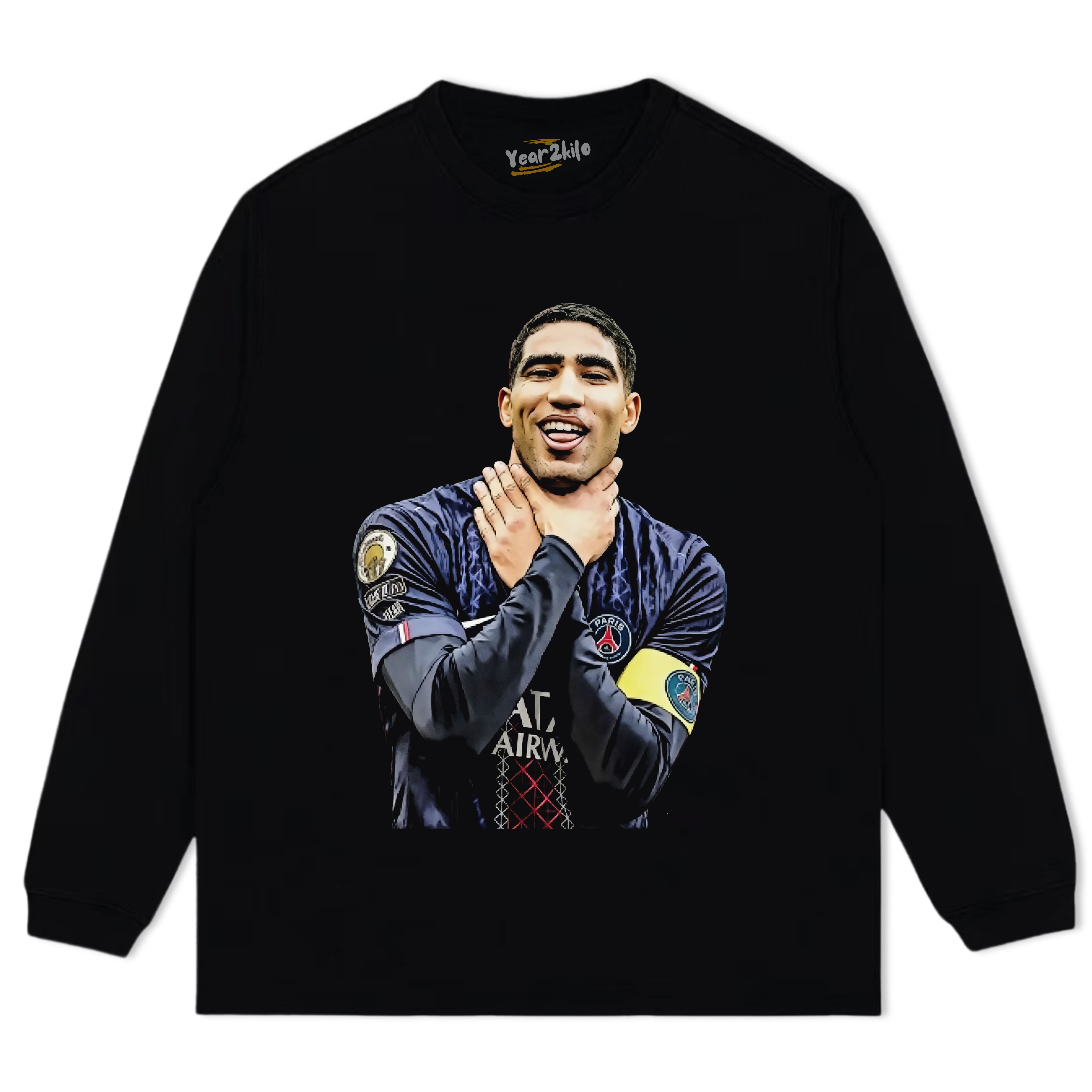 ACHRAF HAKIMI PSG TANK TOP & TEE & LONG SLEEVE & LAYERED LS & HOODIE