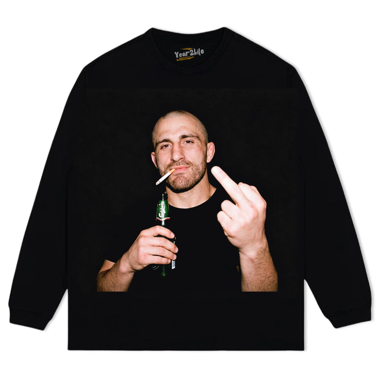ALEXANDER VOLKANOVSKI FLIPPING THE BIRD TANK TOP & TEE & LONG SLEEVE & LAYERED LS & HOODIE