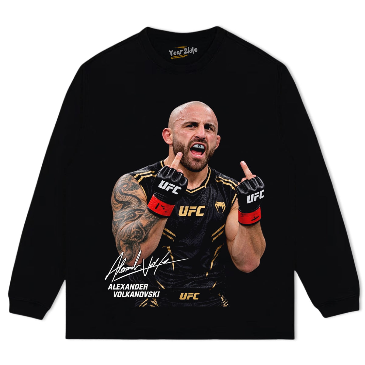 ALEXANDER VOLKANOVSKI MIDDLE FINGER TANK TOP & TEE & LONG SLEEVE & LAYERED LS & HOODIE