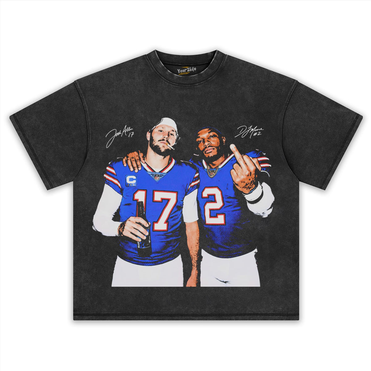 ALLEN MOORE MIDDLE FINGER FOOTBALL FAN TANK TOP & TEE & LONG SLEEVE & LAYERED LS & HOODIE