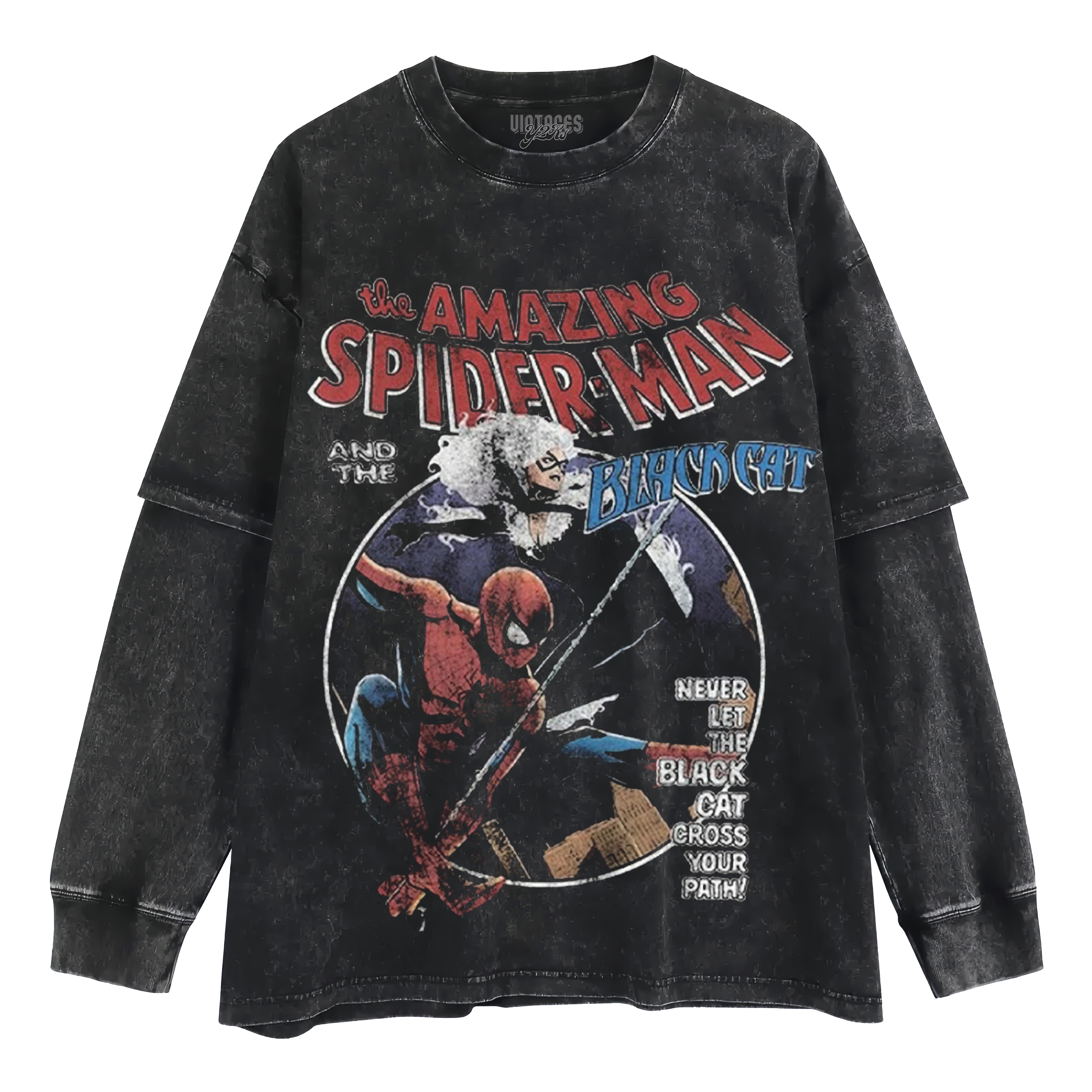 AMAZING SPIDER-MAN LAYERED LONG SLEEVE