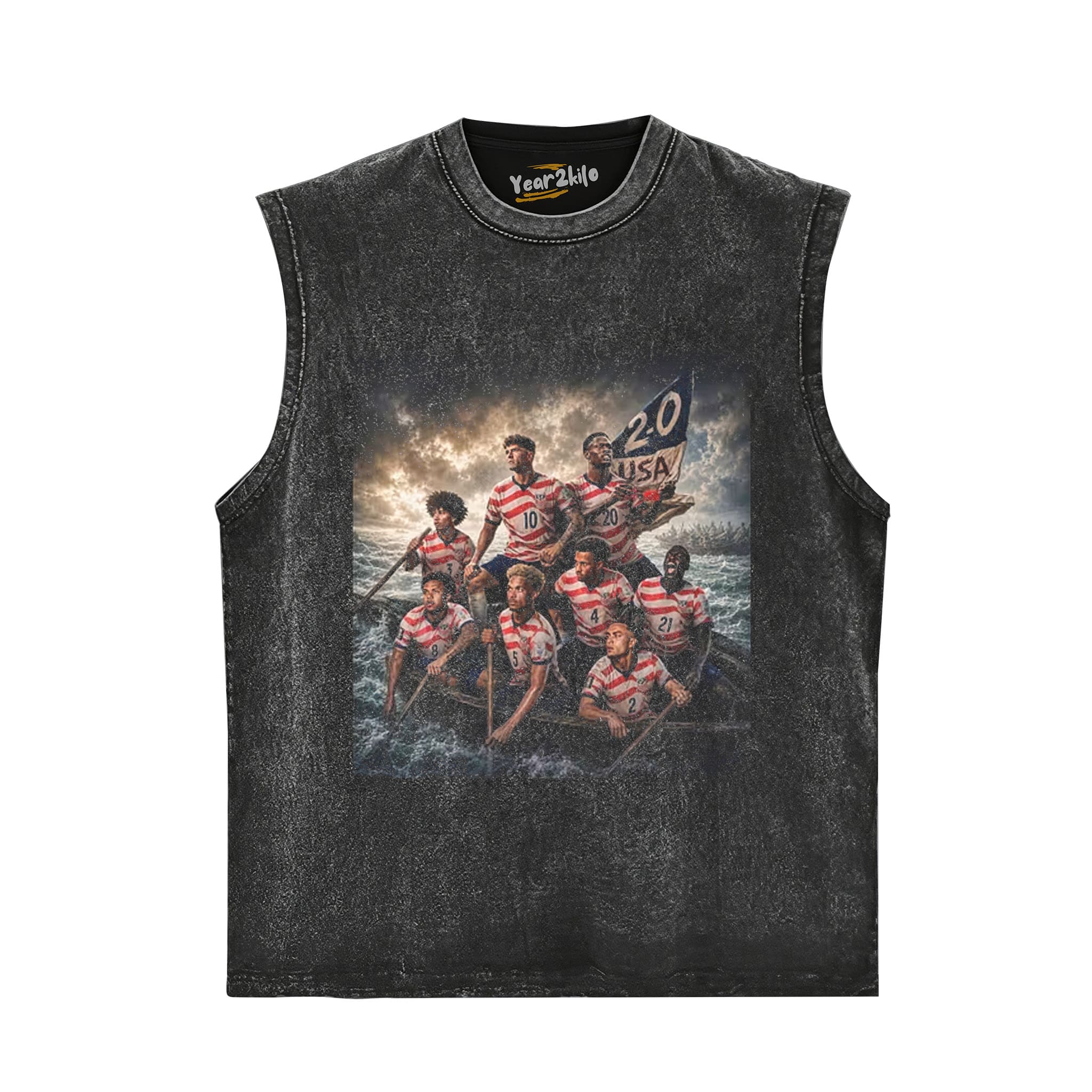 AMERICAN SOCCER TANK TOP & TEE & LONG SLEEVE & LAYERED LS & HOODIE