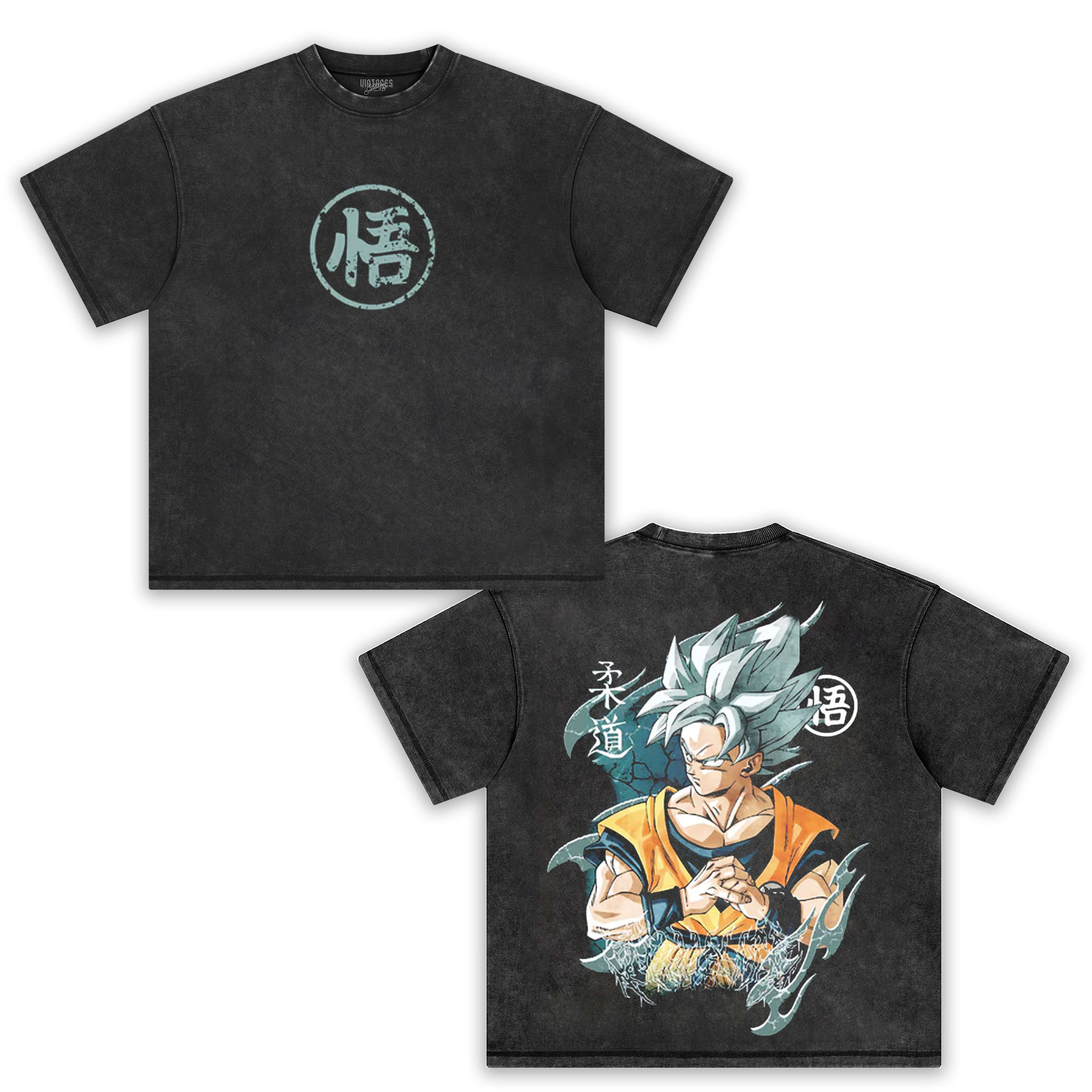 ANIME OVERSIZED TEE I DRAGON BALL-【DS】