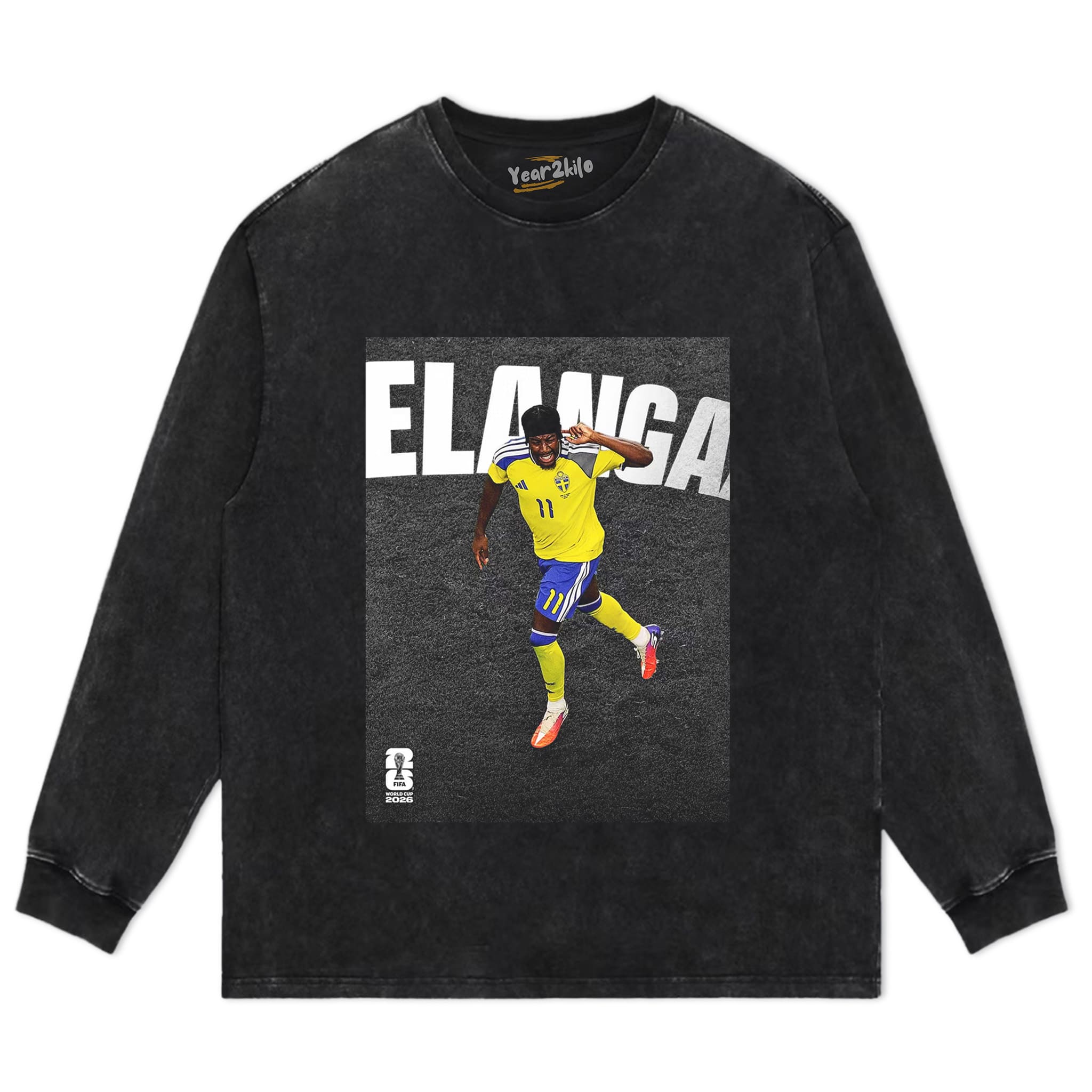 ANTHONY ELANGA SWEDEN V2 TANK TOP & TEE & LONG SLEEVE & LAYERED LS & HOODIE