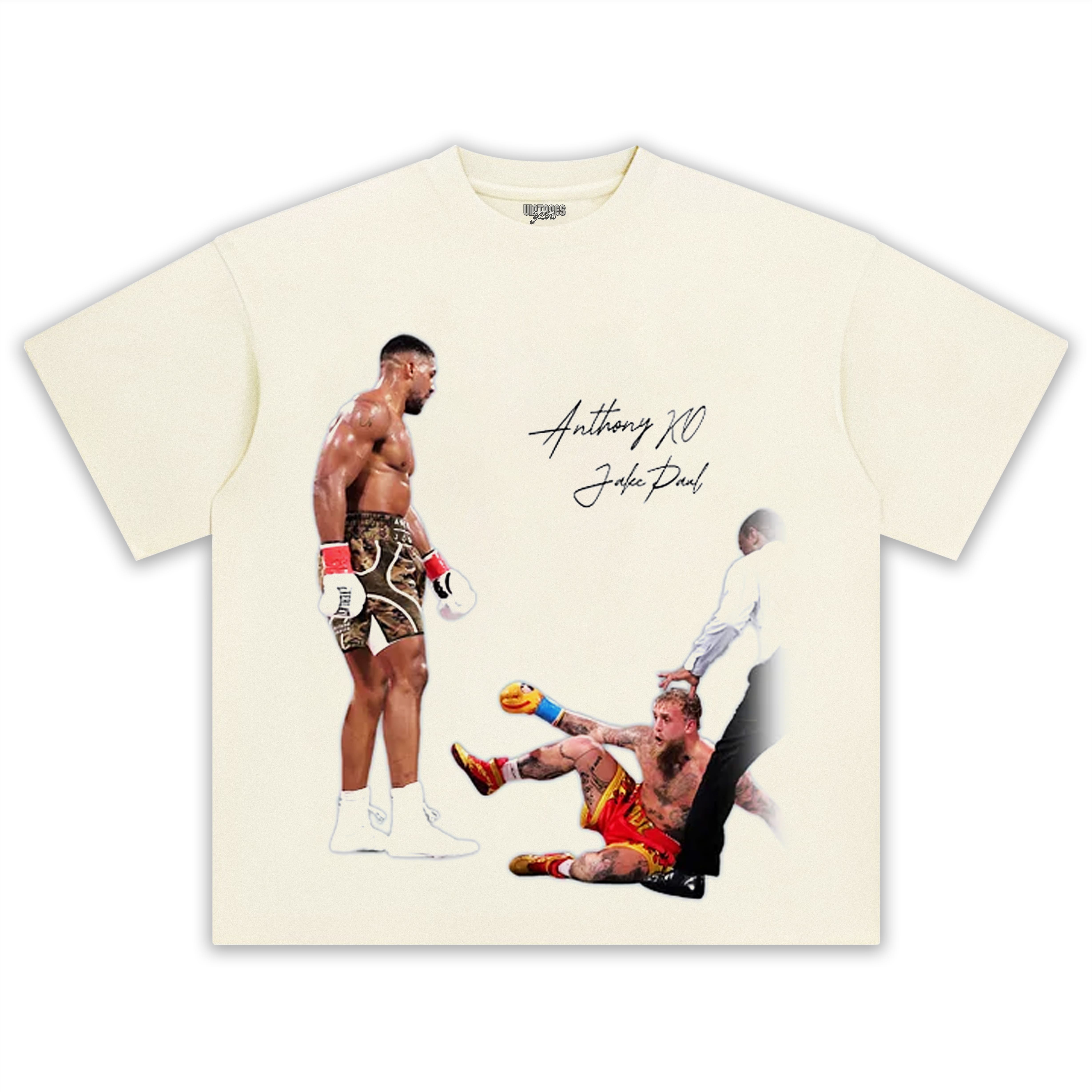 ANTHONY JOSHUA VS JAKE PAUL V2 TEE & LS & HOODIE