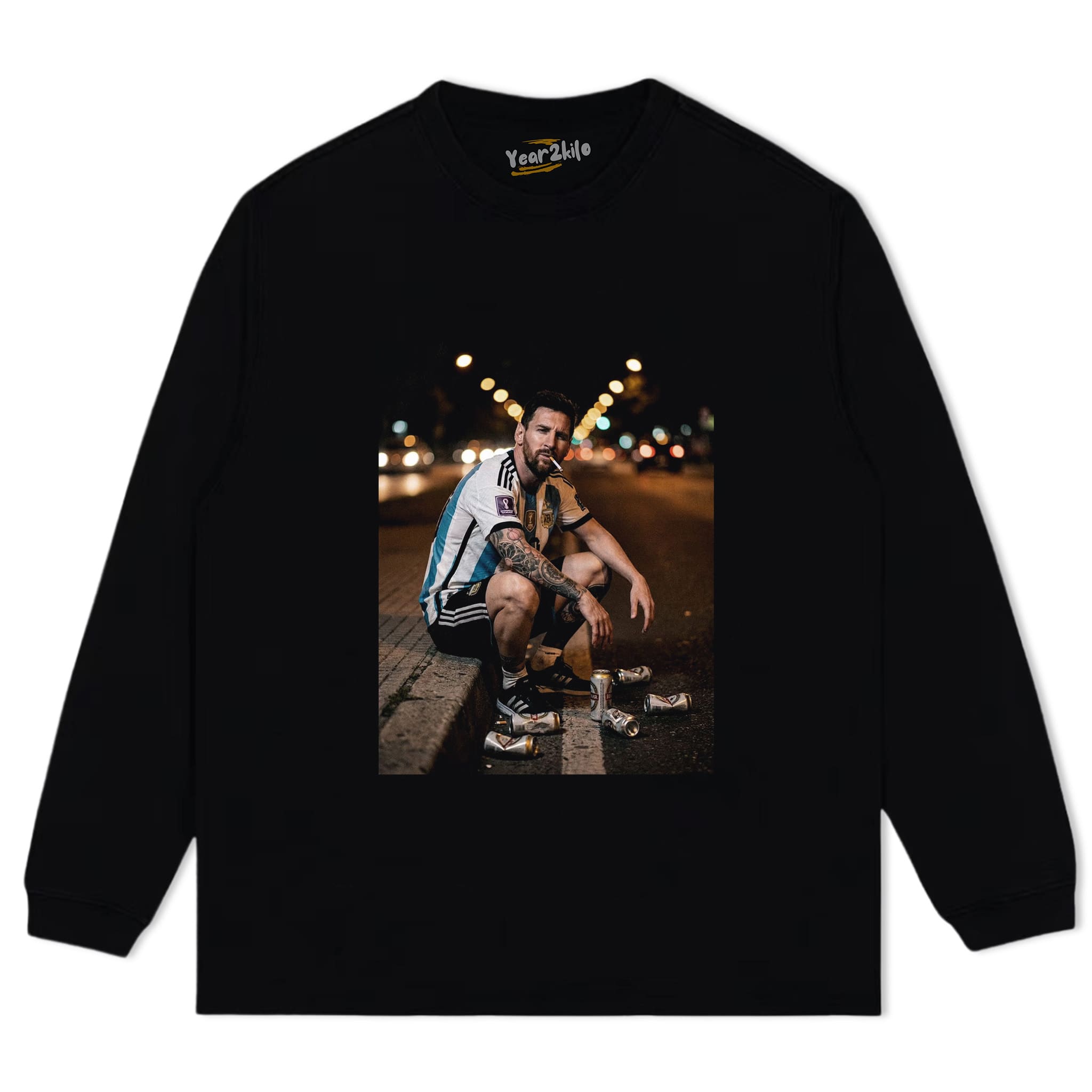 ARGENTINA MESSI FUNNY VINTAGE VI TANK TOP & TEE & LONG SLEEVE & LAYERED LS & HOODIE