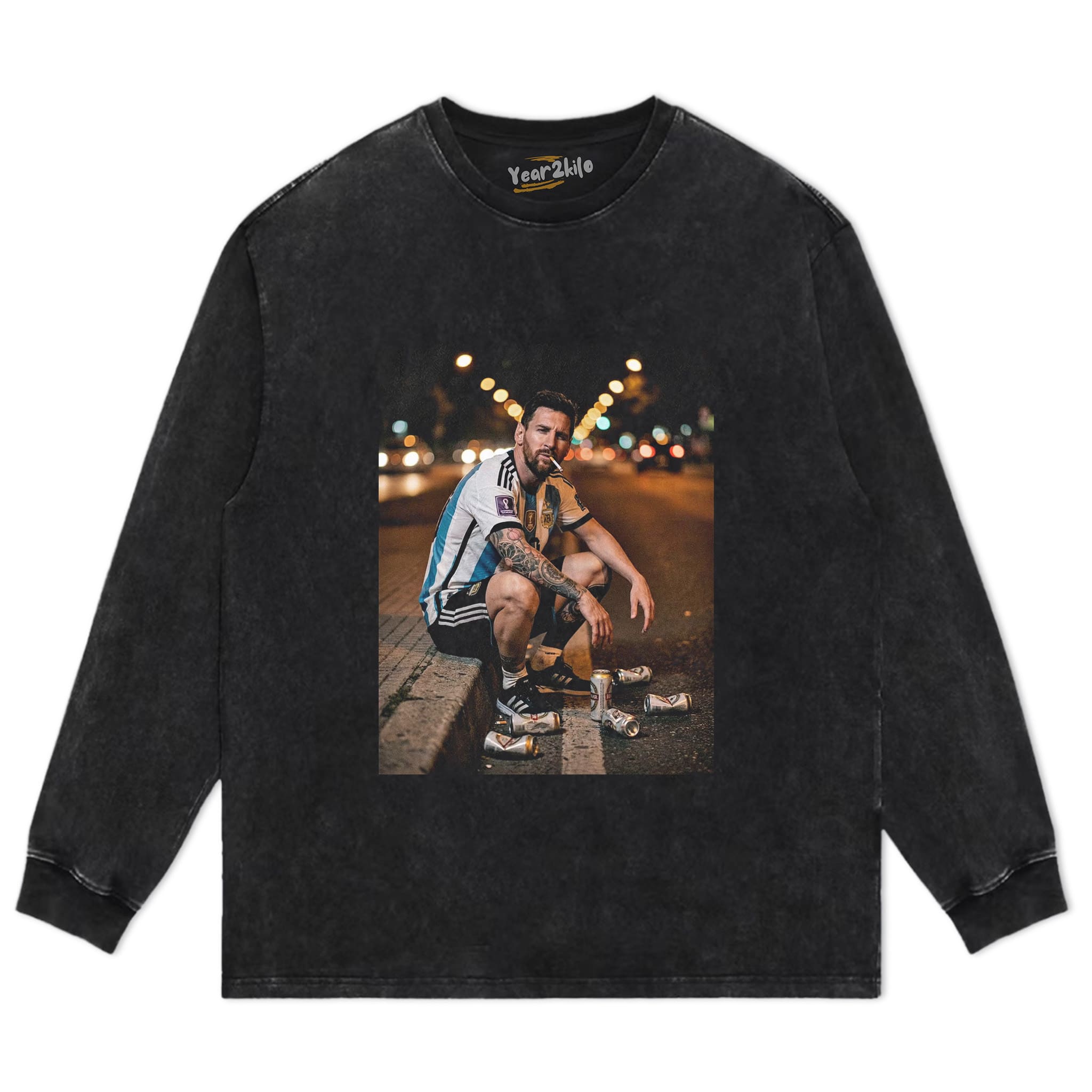 ARGENTINA MESSI FUNNY VINTAGE VI TANK TOP & TEE & LONG SLEEVE & LAYERED LS & HOODIE