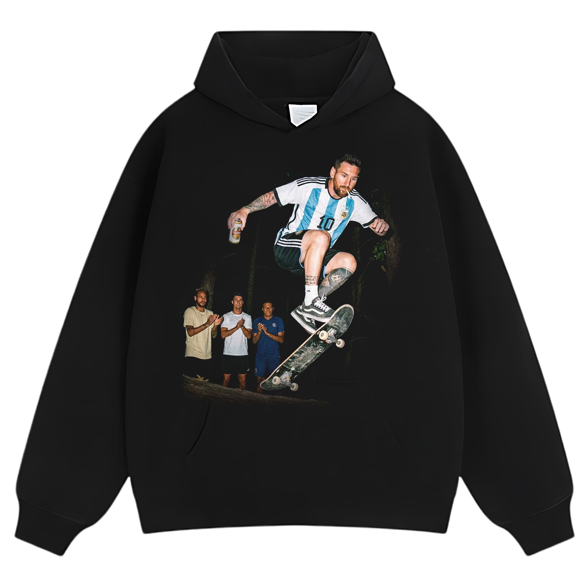 ARGENTINA MESSI FUNNY VINTAGE V2 TANK TOP & TEE & LONG SLEEVE & LAYERED LS & HOODIE