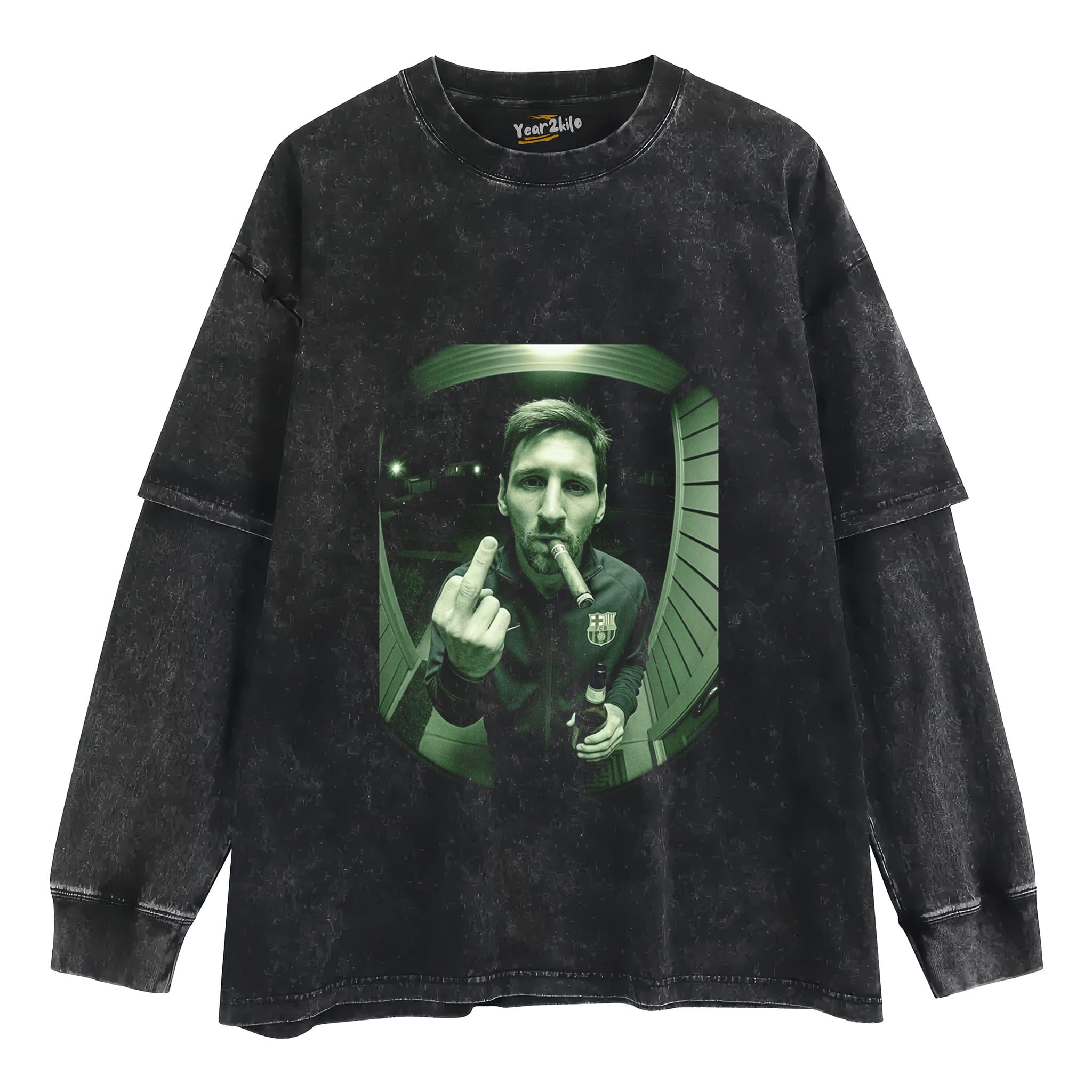 ARGENTINA MESSI FUNNY VINTAGE V4 TANK TOP & TEE & LONG SLEEVE & LAYERED LS & HOODIE