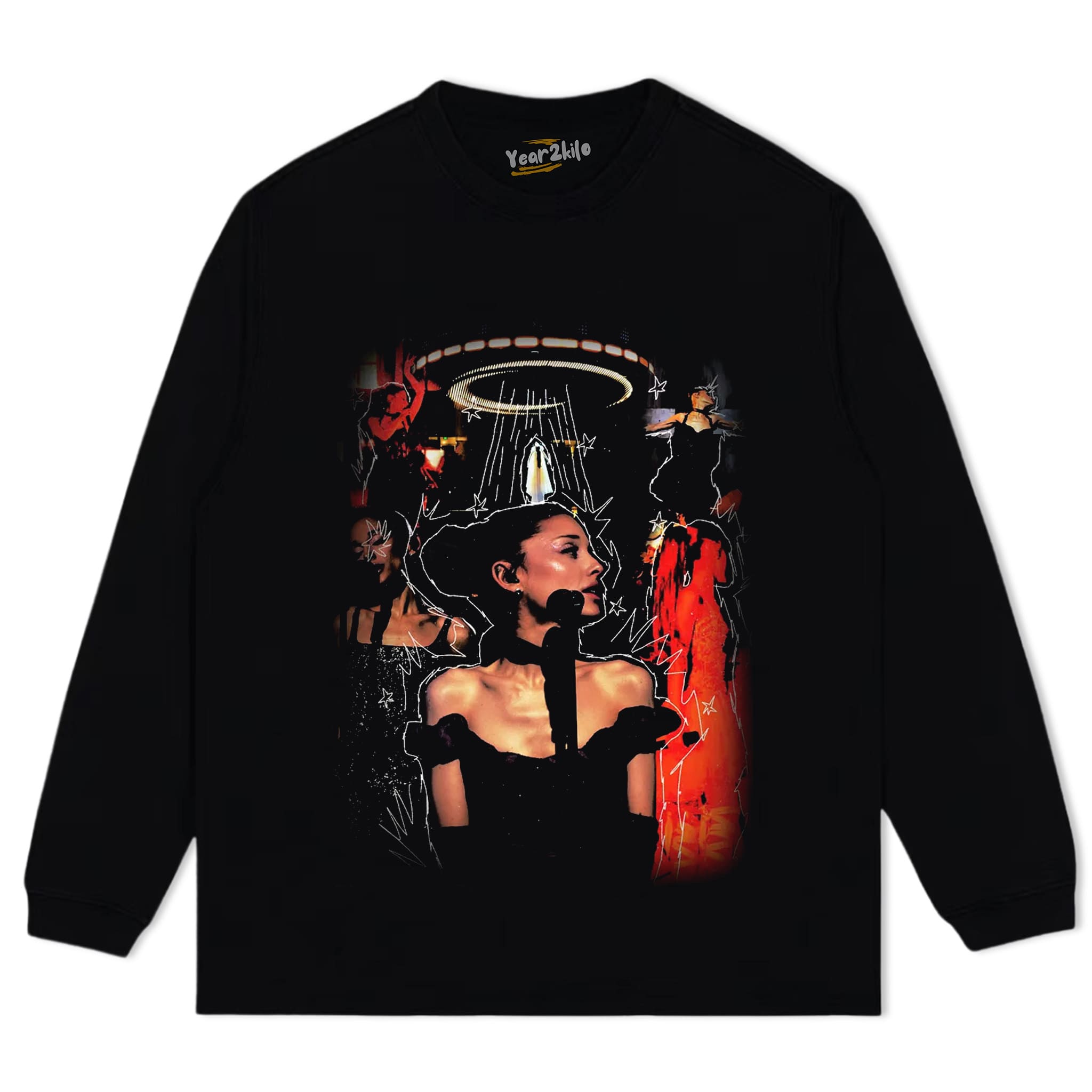 ARIANA GRANDE VQ TANK TOP & TEE & LONG SLEEVE & LAYERED LS & HOODIE