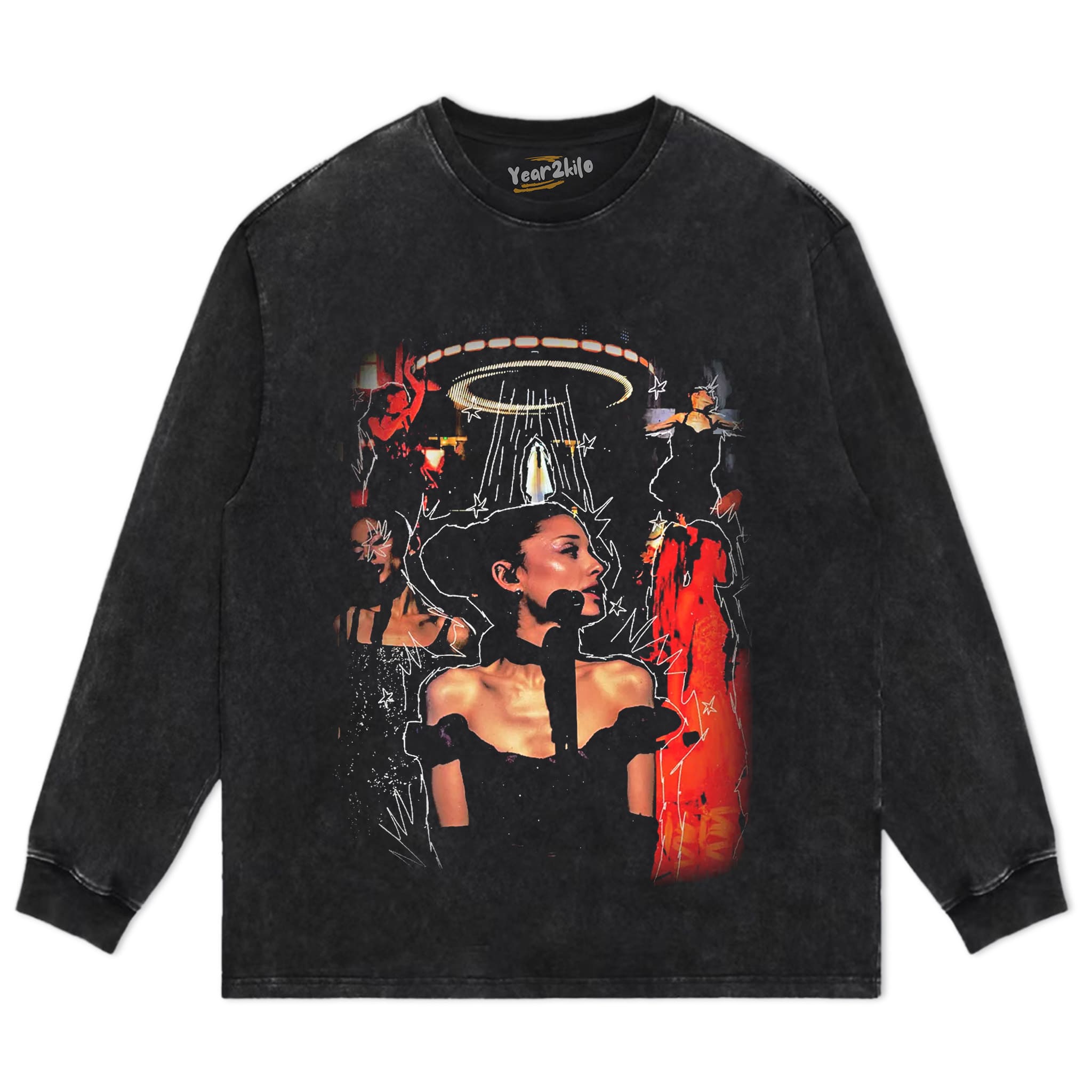 ARIANA GRANDE VQ TANK TOP & TEE & LONG SLEEVE & LAYERED LS & HOODIE