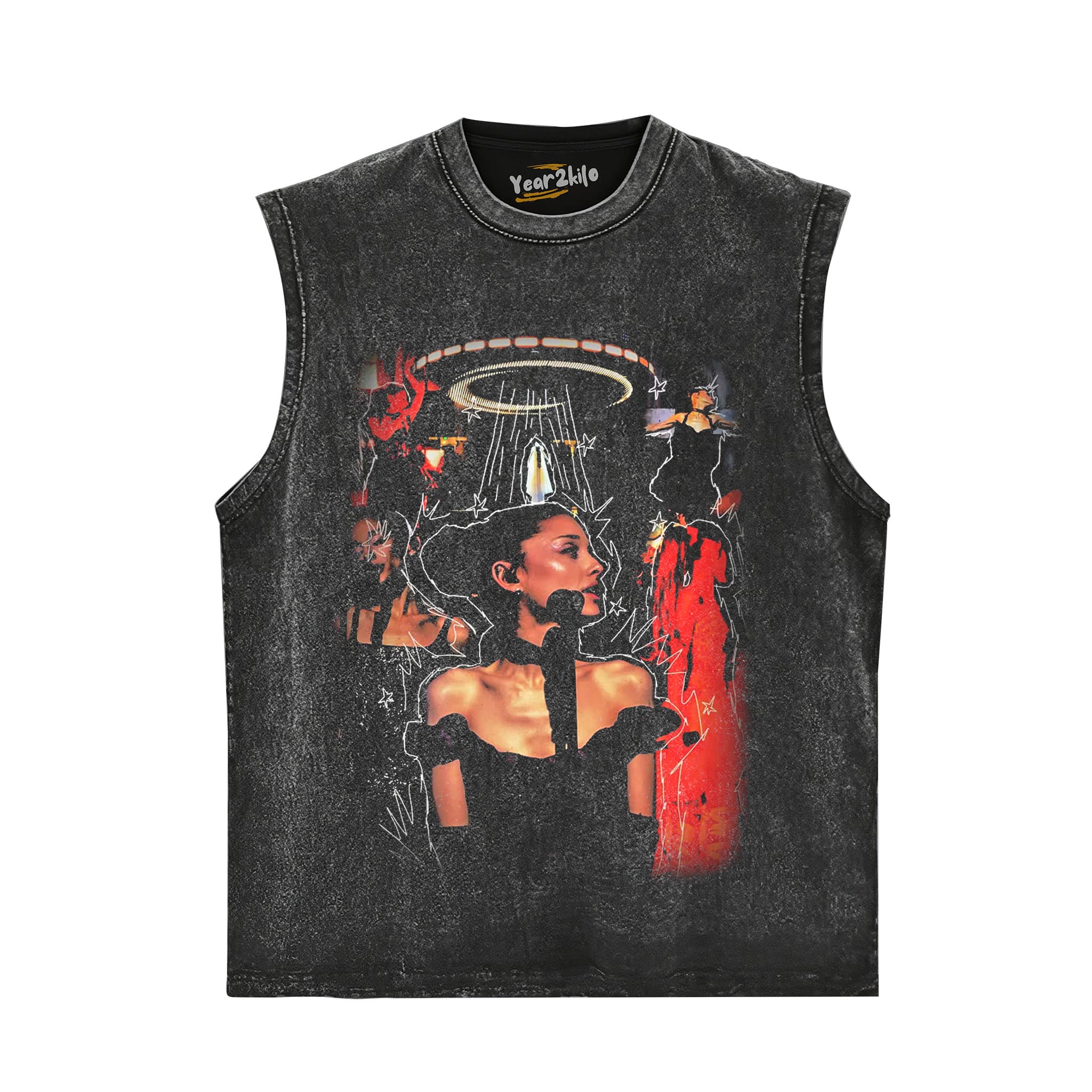ARIANA GRANDE VQ TANK TOP & TEE & LONG SLEEVE & LAYERED LS & HOODIE