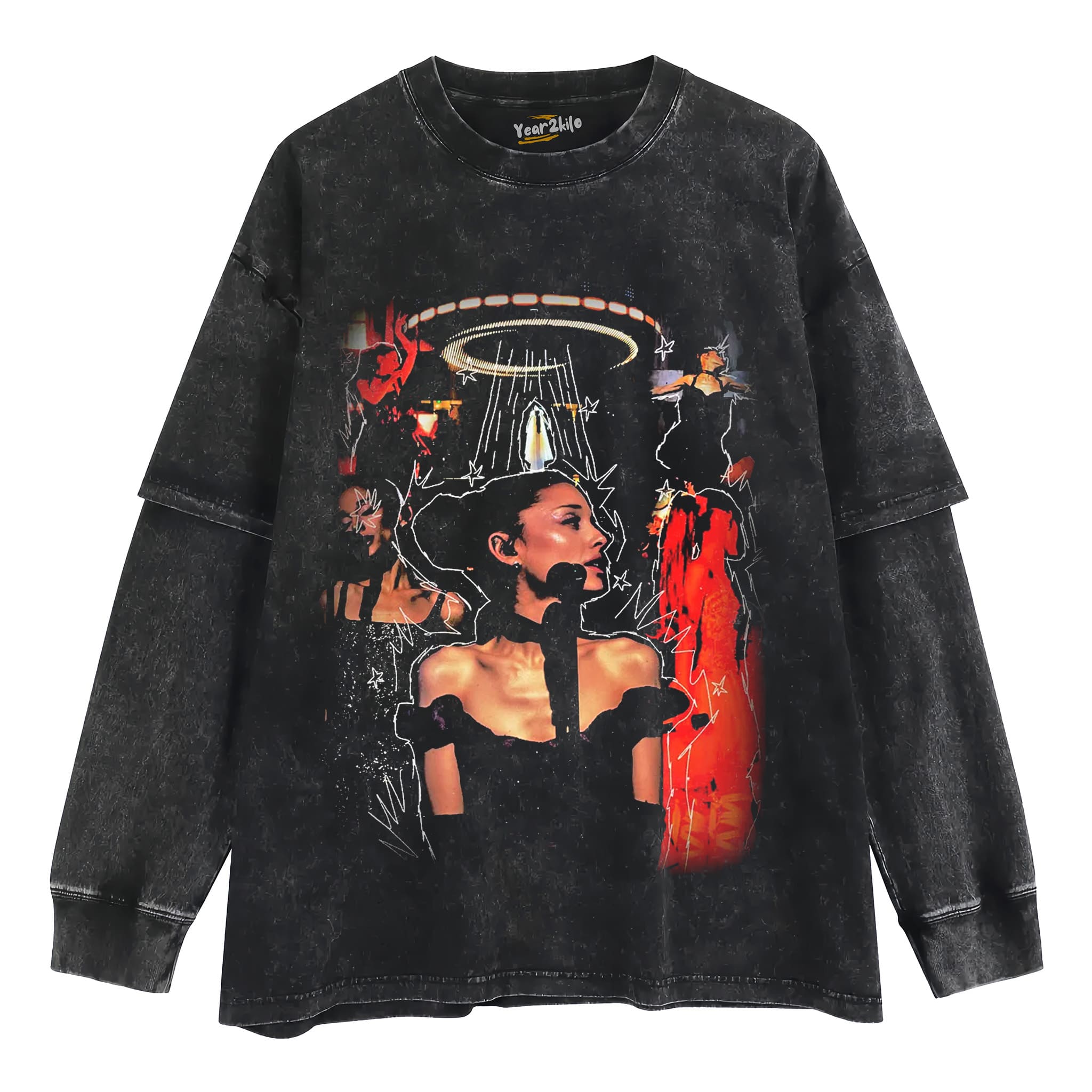 ARIANA GRANDE VQ TANK TOP & TEE & LONG SLEEVE & LAYERED LS & HOODIE
