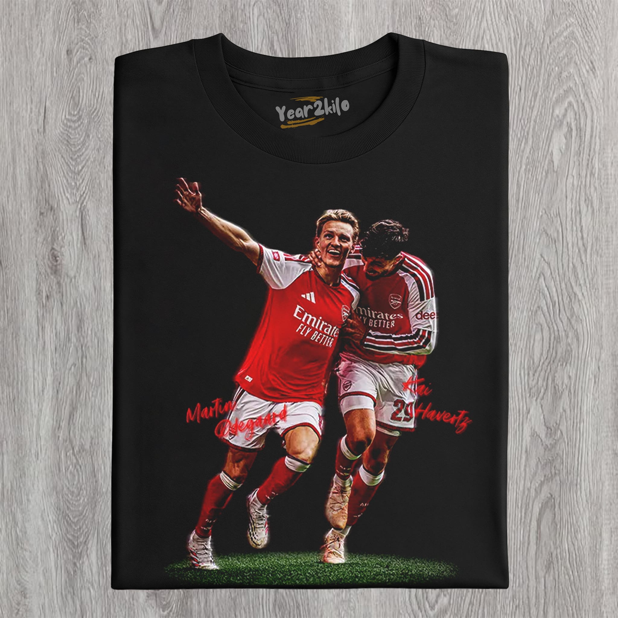 ARSENAL CHAMPION MARTIN ODEGAARD AND KAI HAVERTZ TANK TOP & TEE & LONG SLEEVE & LAYERED LS & HOODIE