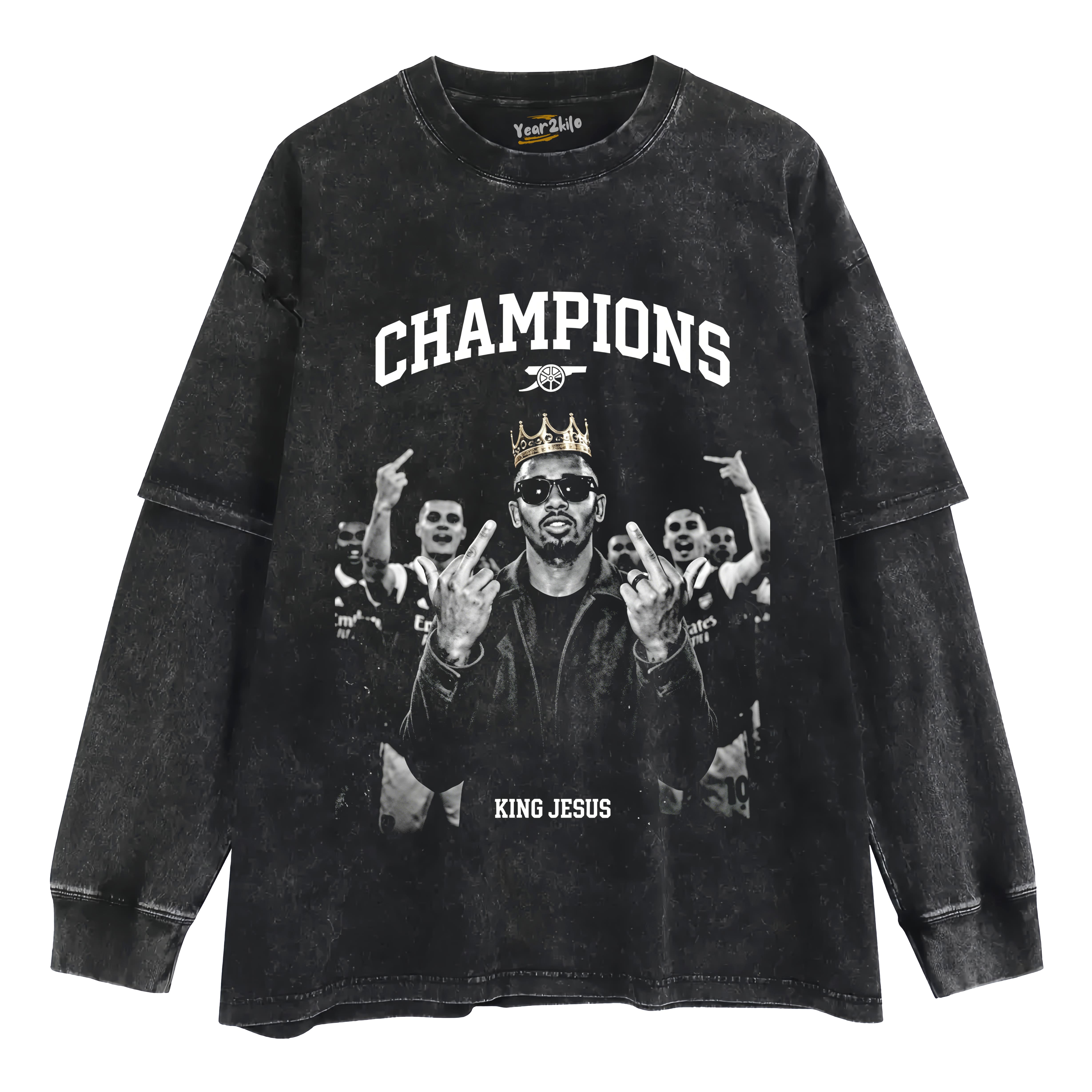 ARSENAL CHAMPIONS V2 TANK TOP & TEE & LONG SLEEVE & LAYERED LS & HOODIE