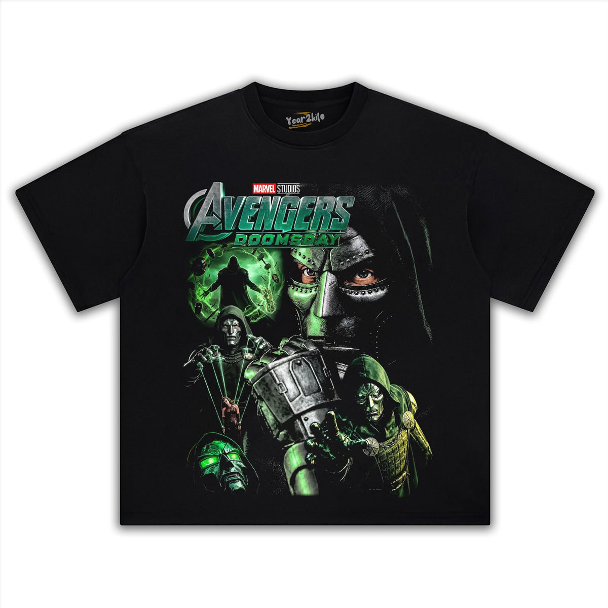 AVENGERS - DR DOOM TANK TOP & TEE & LONG SLEEVE & LAYERED LS & HOODIE