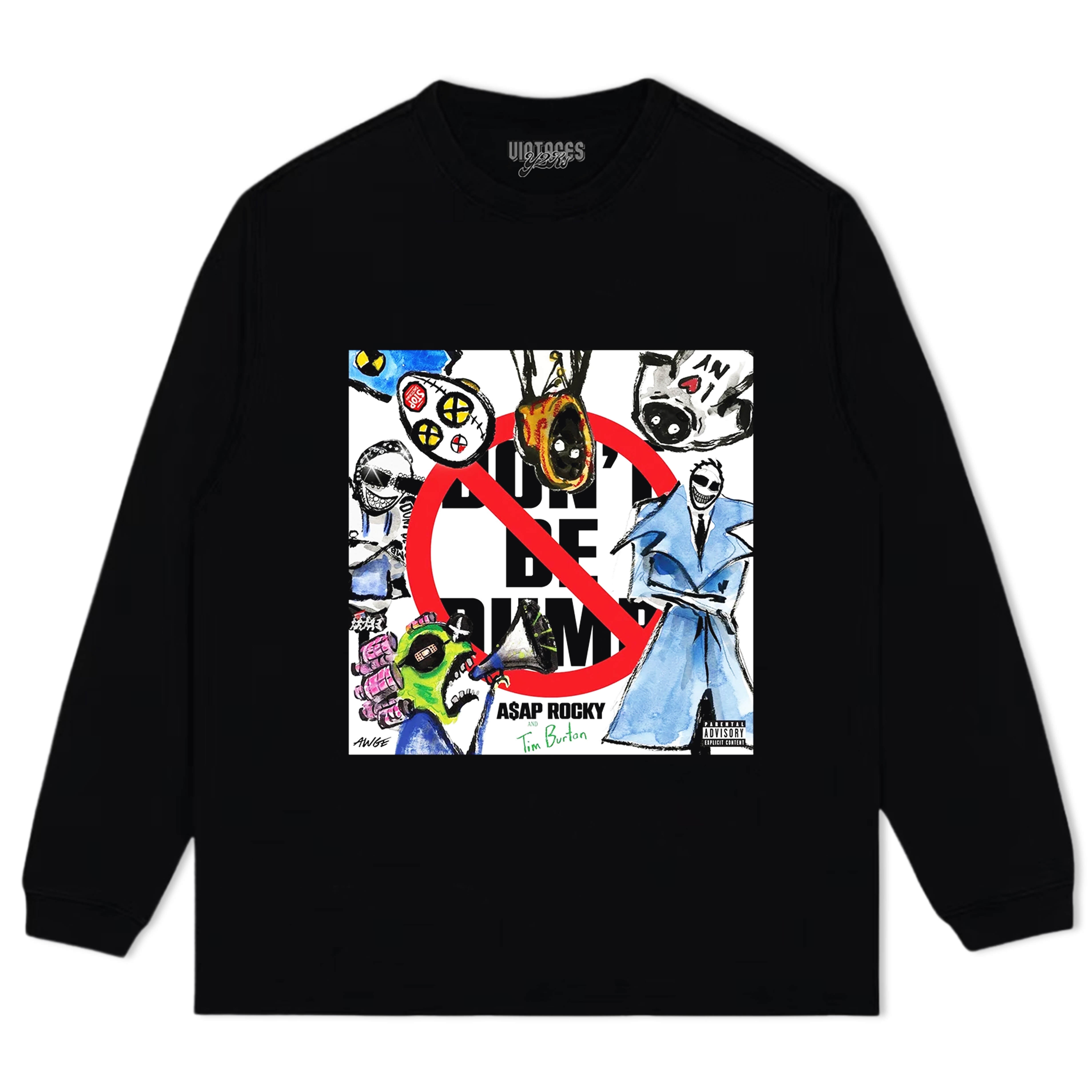 A$AP ROCKY & DON'T BE DUMB TEE & LS & HOODIE