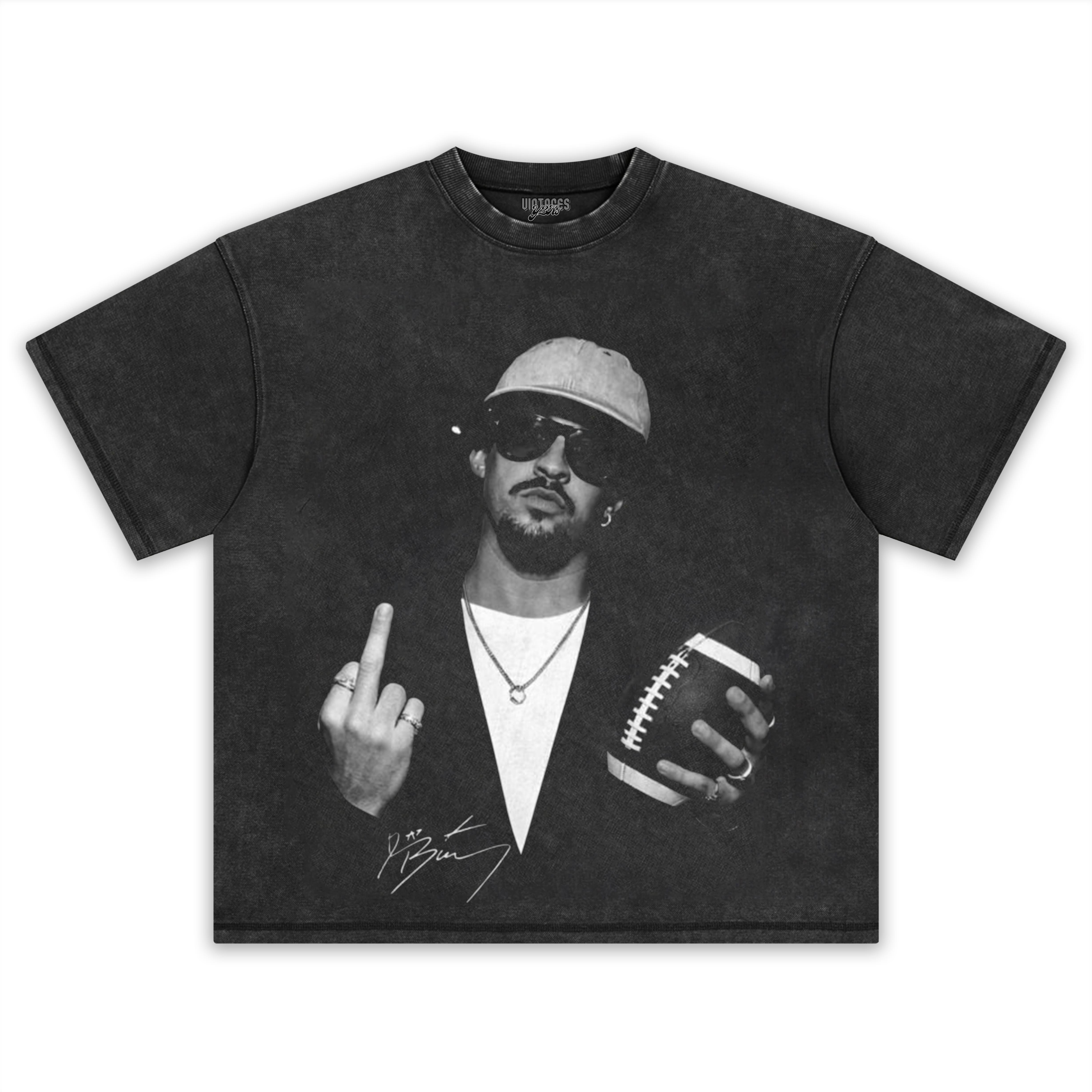 BAD BUNNY - MIDDLE-FINGER TEE & LS & HOODIE