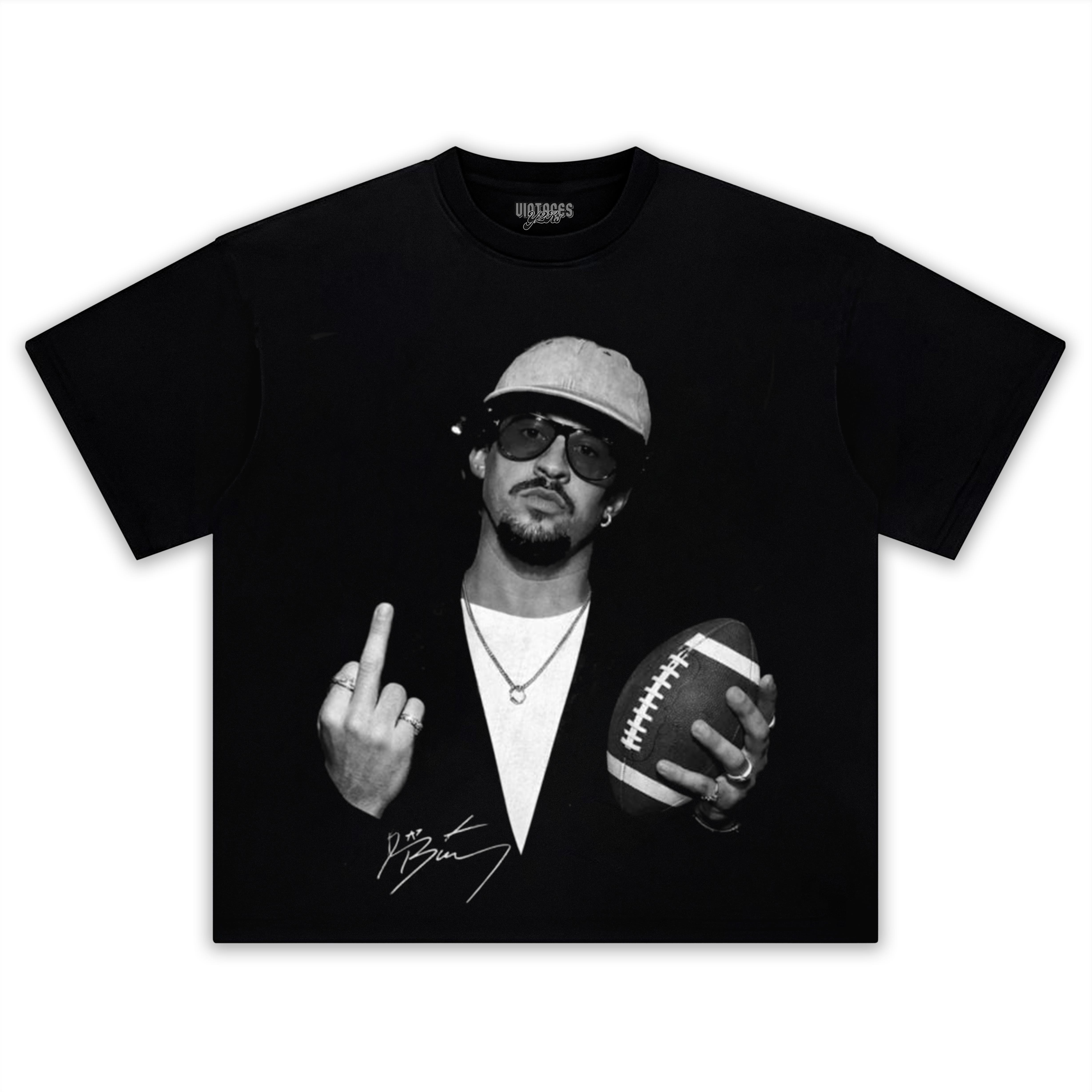 BAD BUNNY - MIDDLE-FINGER TEE & LS & HOODIE