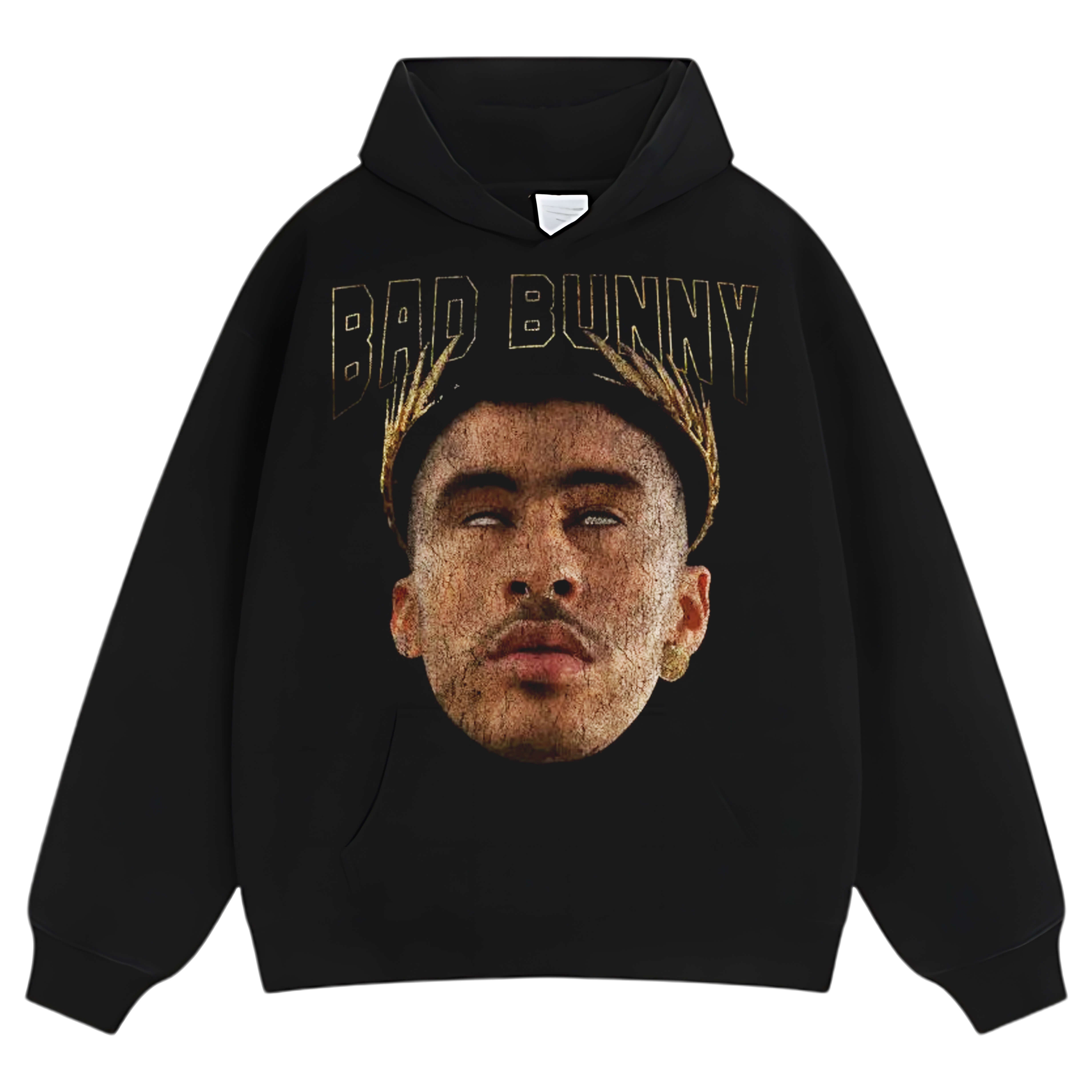 BAD BUNNY BIG FACE V2 TEE & LS & HOODIE