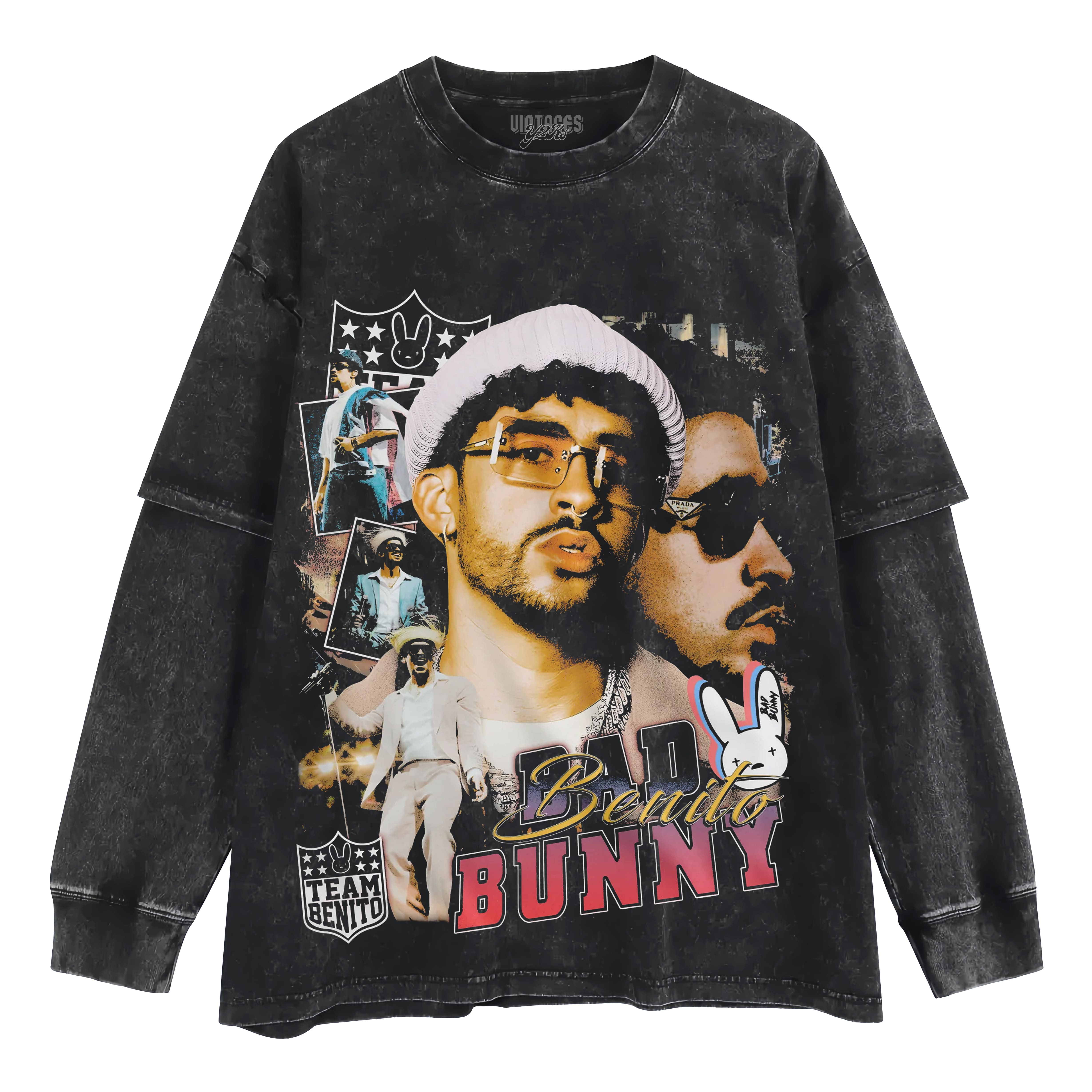 BAD BUNNY - BENITO BOWL V2 LAYERED LONG SLEEVE