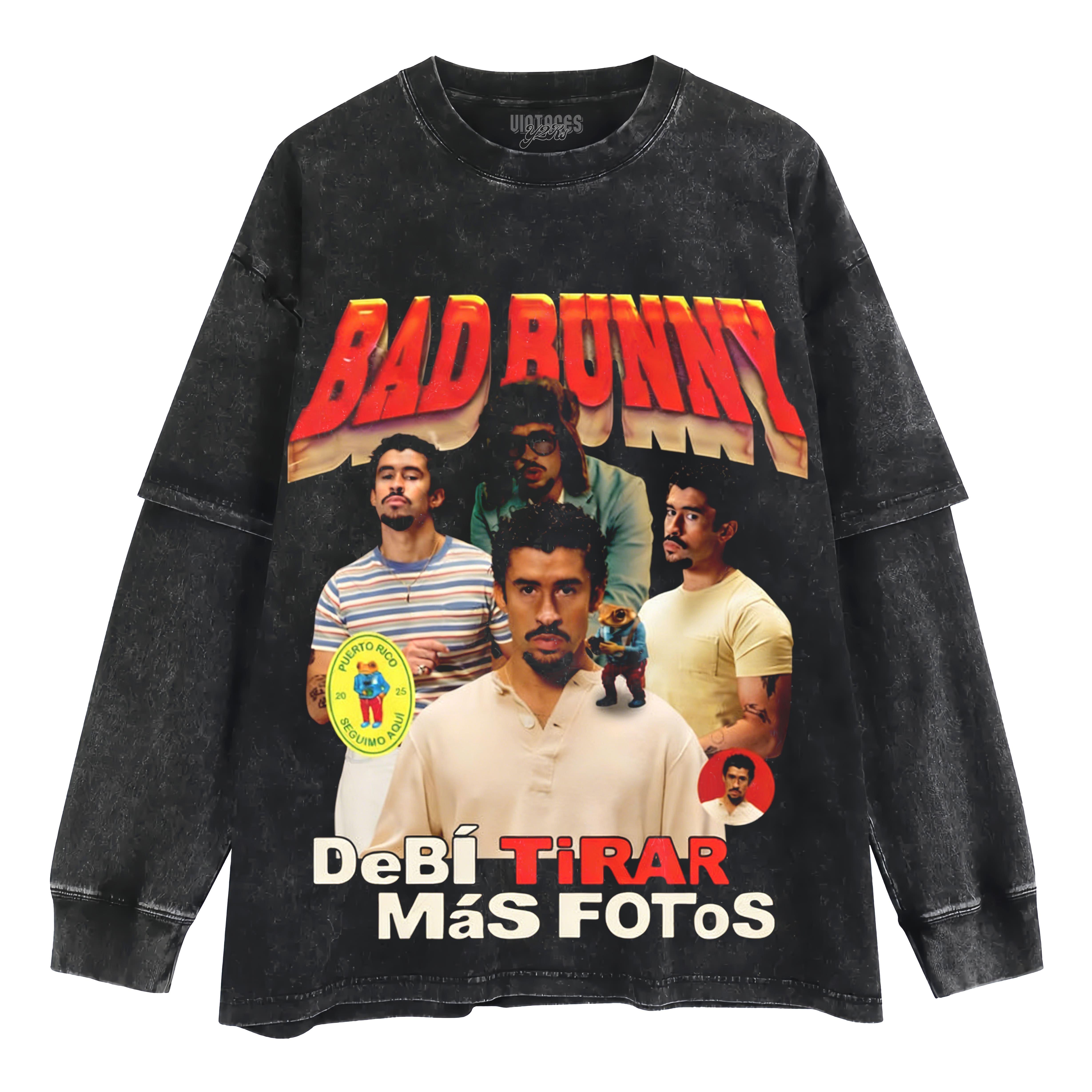 BAD BUNNY - DEBÍ TIRAR MÁS FOTOS LAYERED LONG SLEEVE