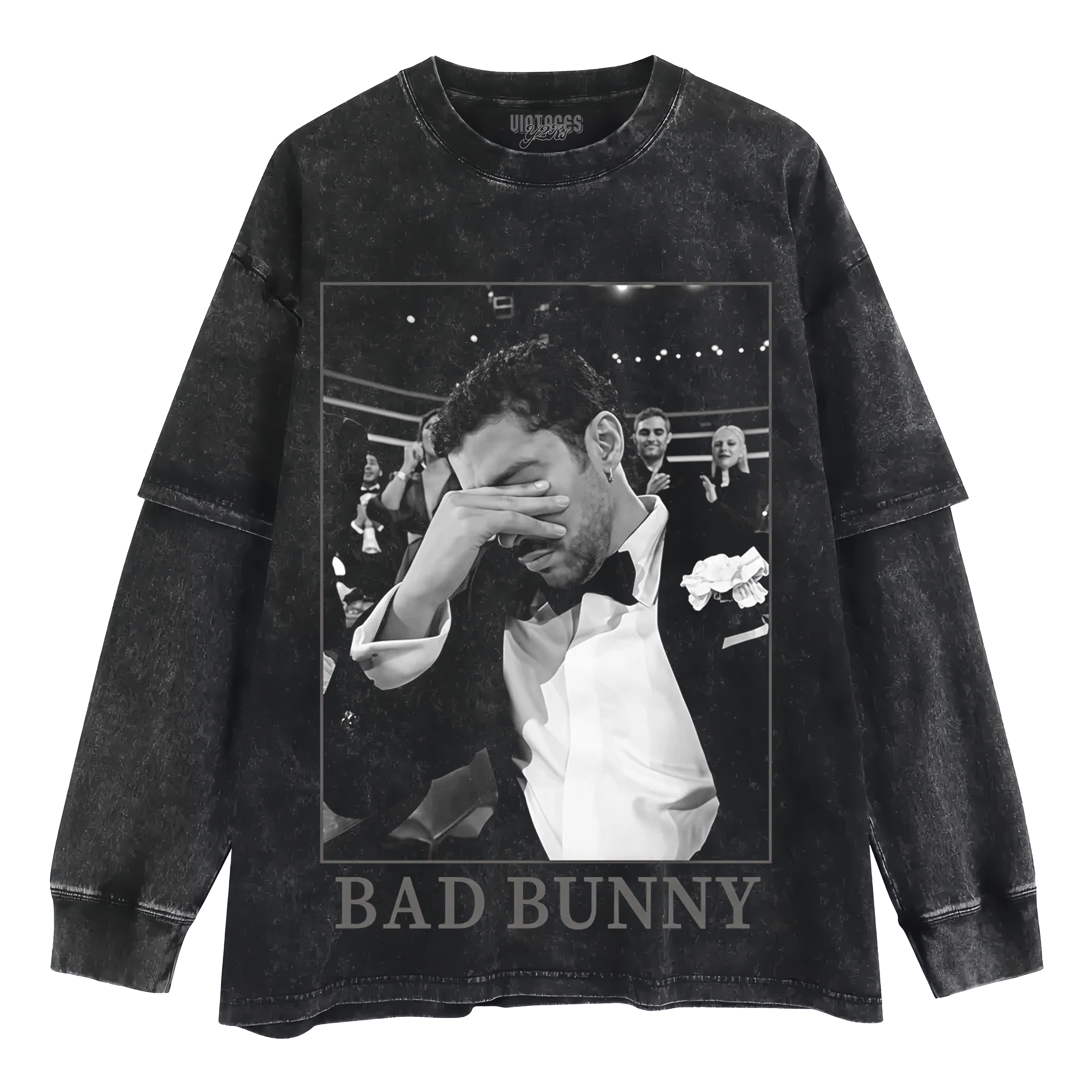 BAD BUNNY & 2026 GRAMMY V3 LAYERED LONG SLEEVE