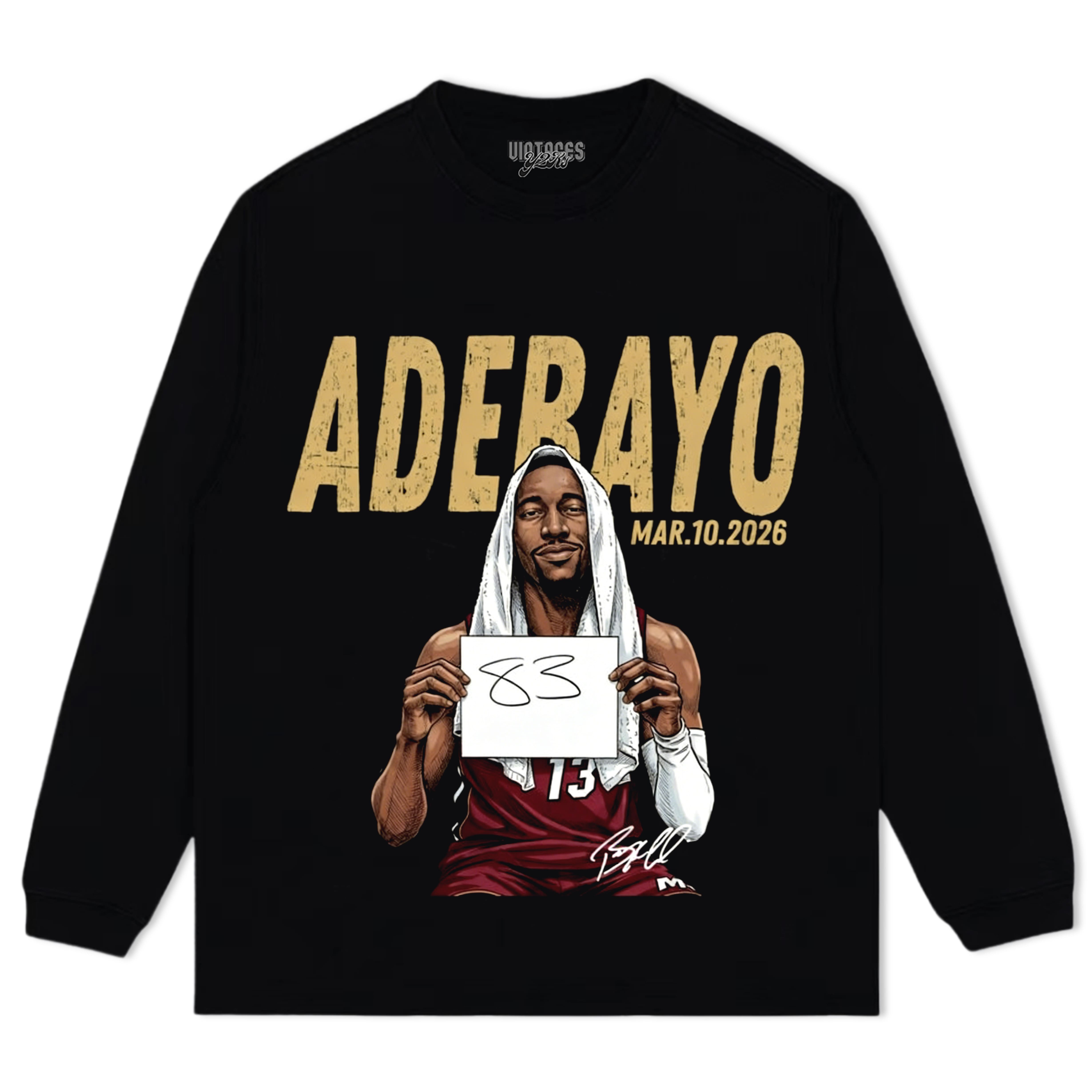 BAM ADEBAYO 83 POINT V2 TEE & LS & HOODIE