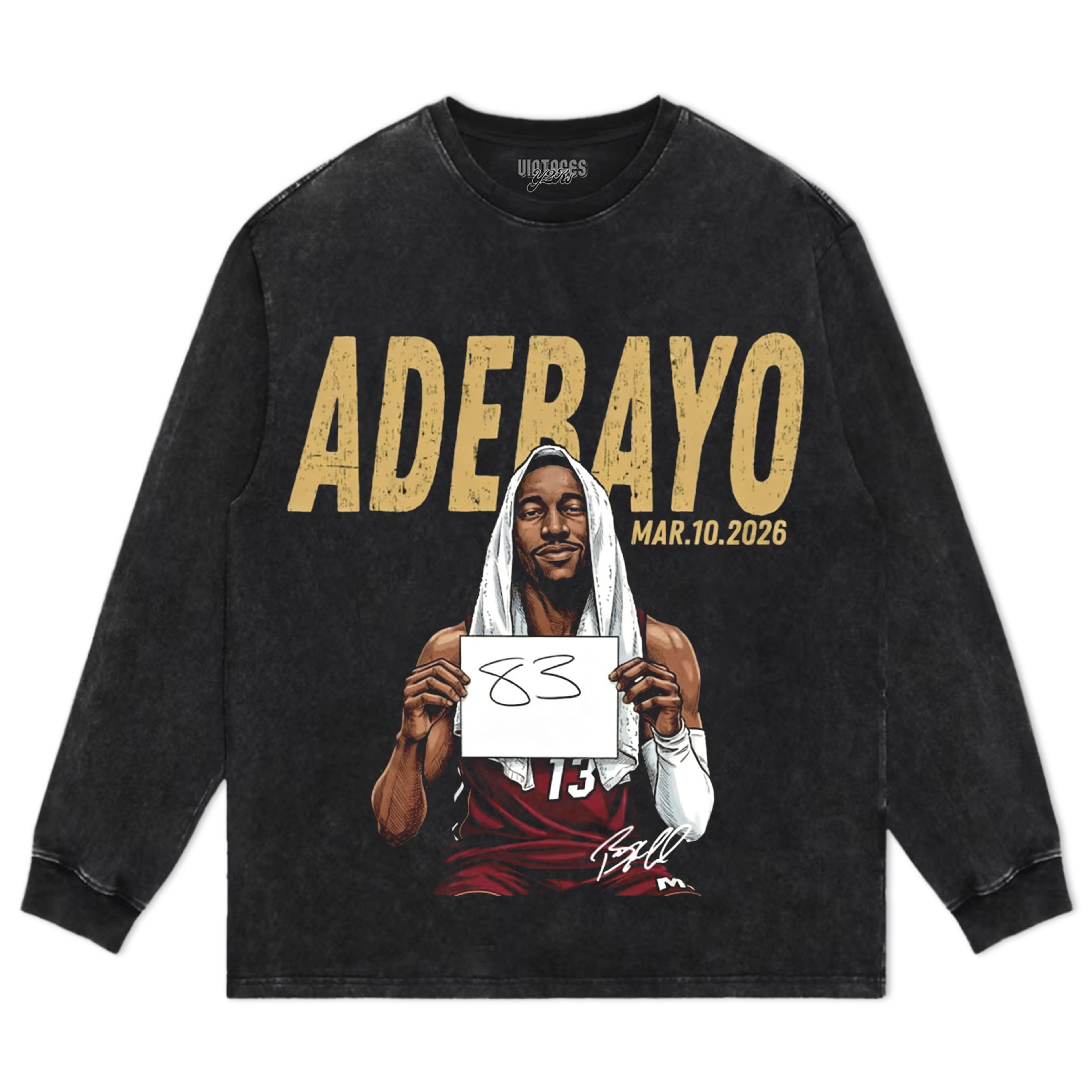 BAM ADEBAYO 83 POINT V2 TEE & LS & HOODIE