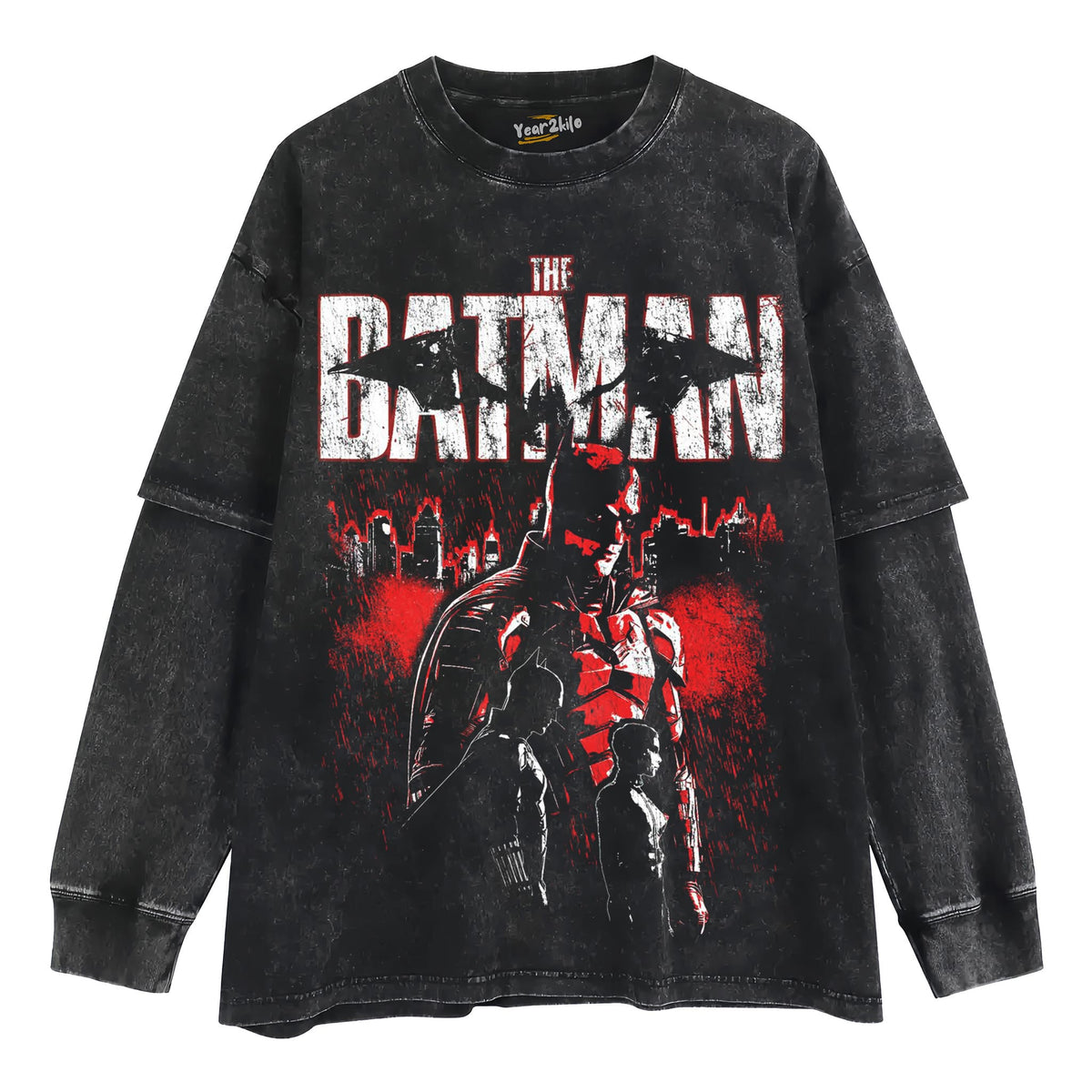 BATMAN VINTAGE TANK TOP & TEE & LONG SLEEVE & LAYERED LS & HOODIE