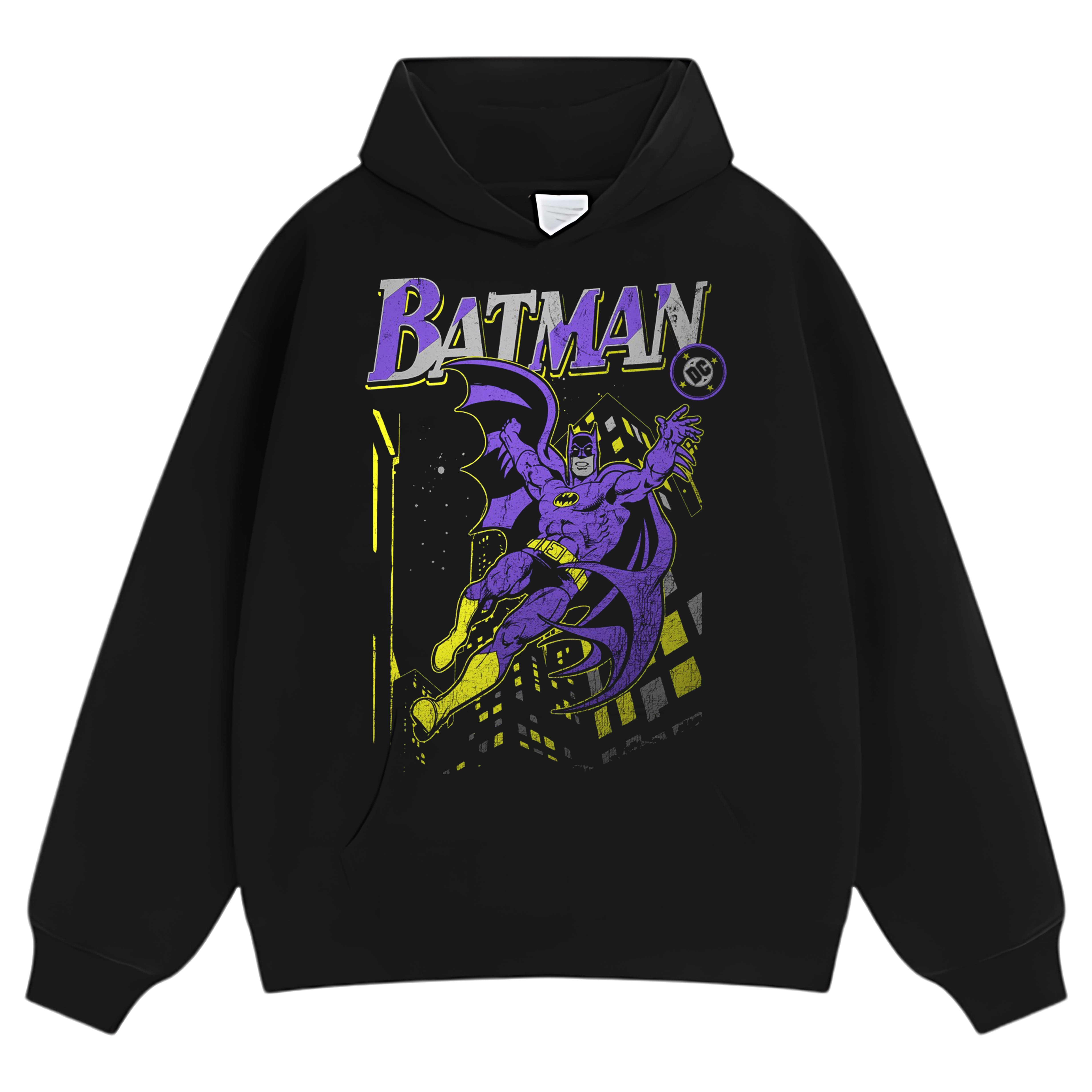 BATMAN VINTAGE V2 TEE & LS & HOODIE