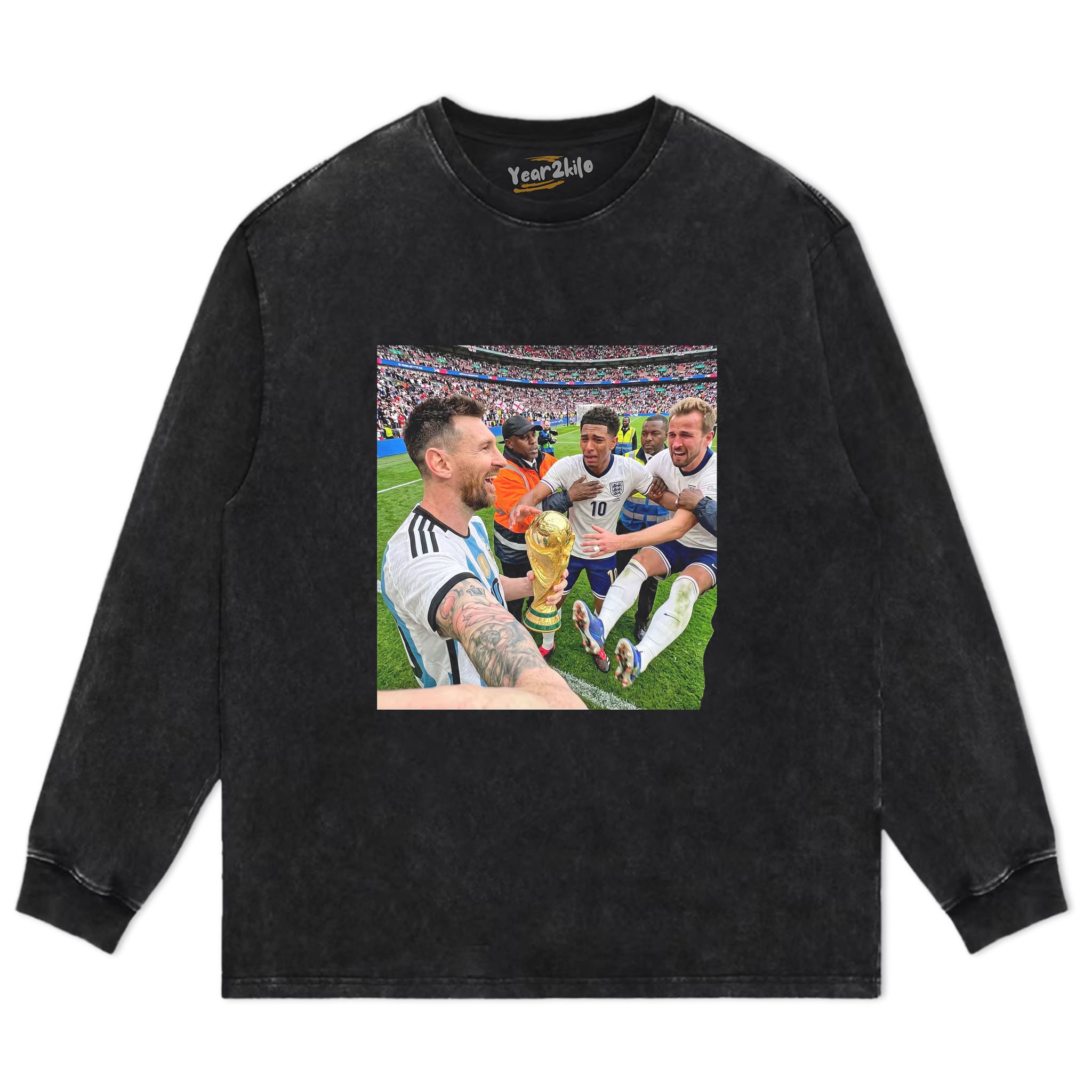 BELLINGHAM, KANE & MESSI WORLD CUP FUNNY TANK TOP & TEE & LONG SLEEVE & LAYERED LS & HOODIE