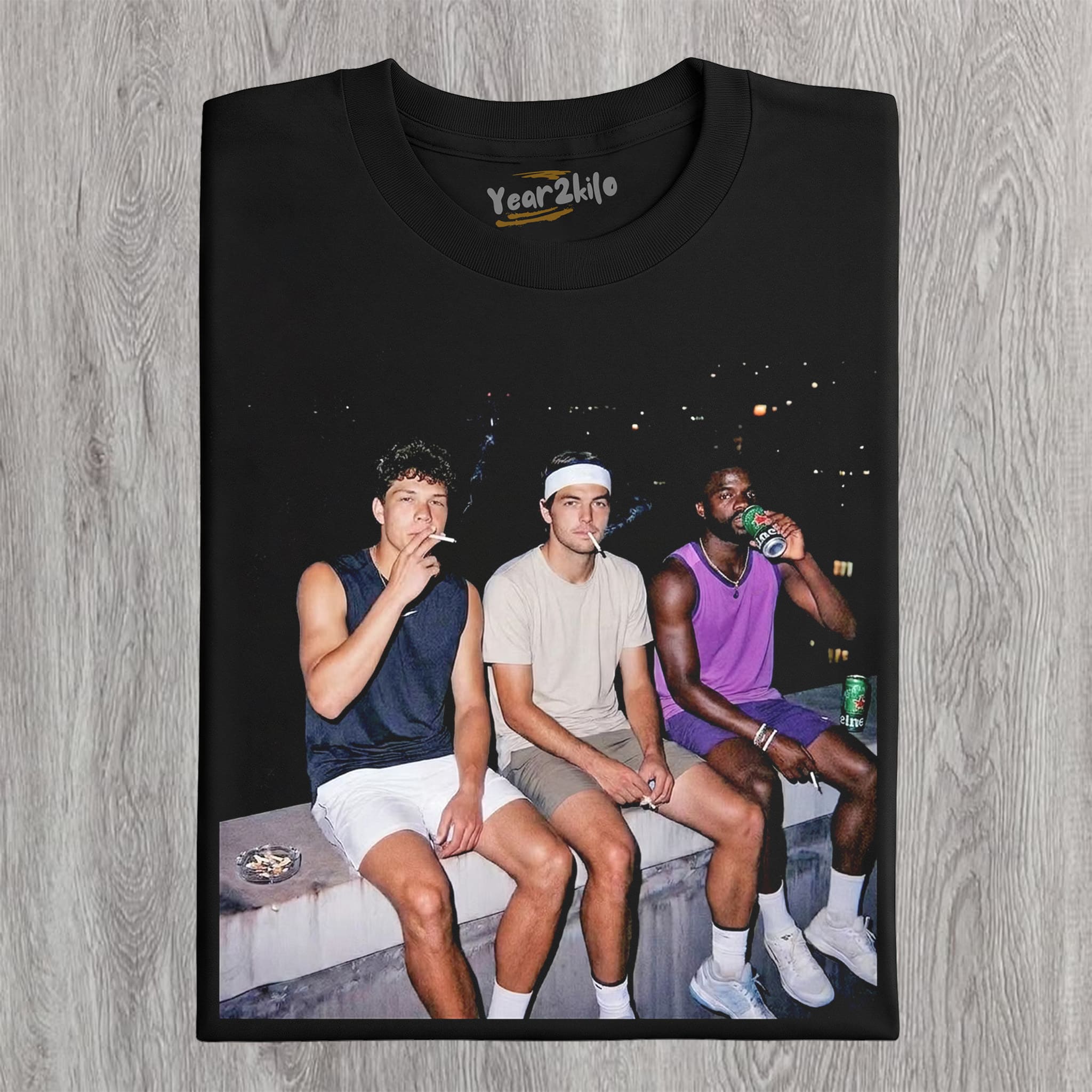 BEN SHELTON & TAYLOR FRITZ & FRANCES TIAFOE V1 TANK TOP & TEE & LONG SLEEVE & LAYERED LS & HOODIE